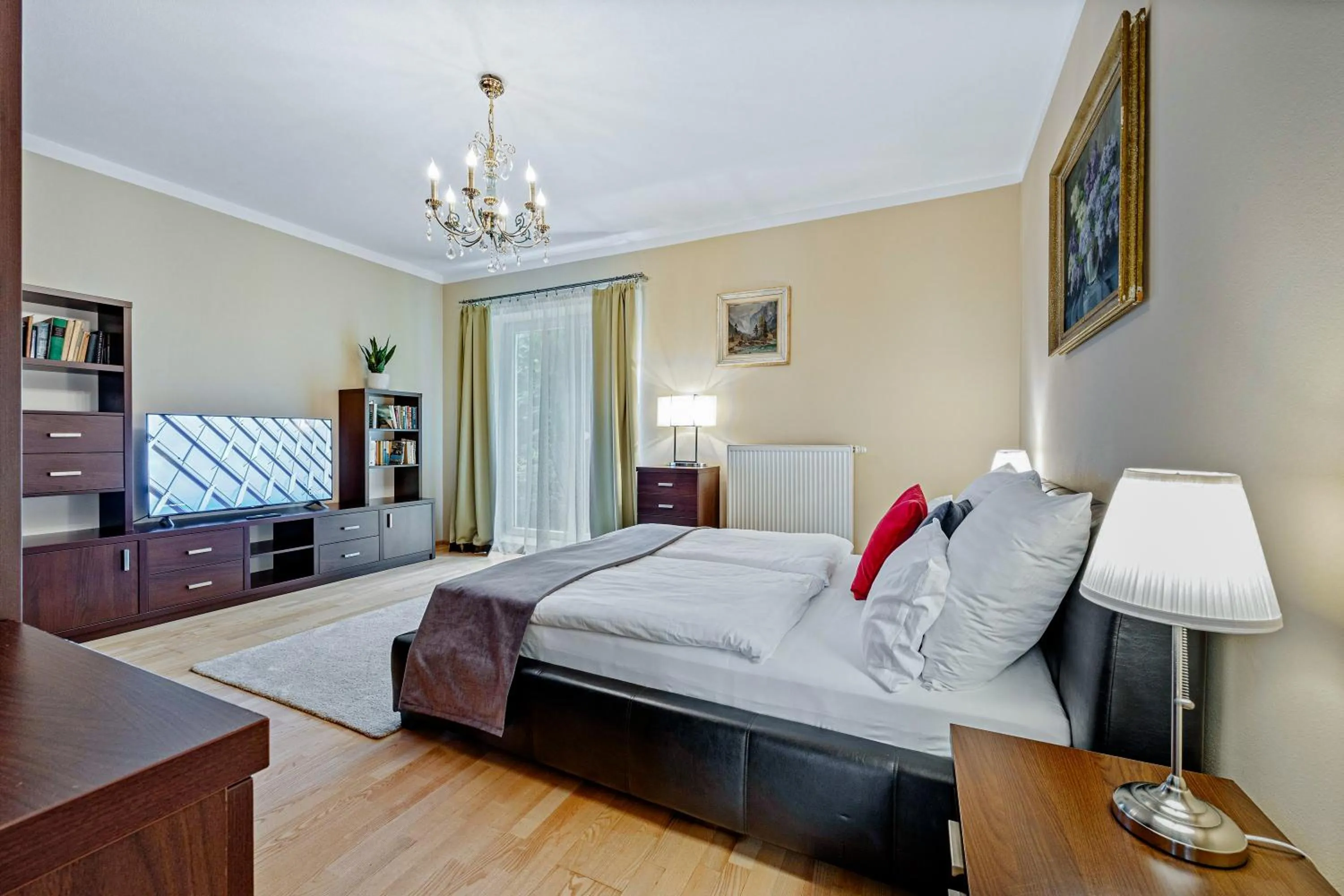 Bed in Hotel ANTARES