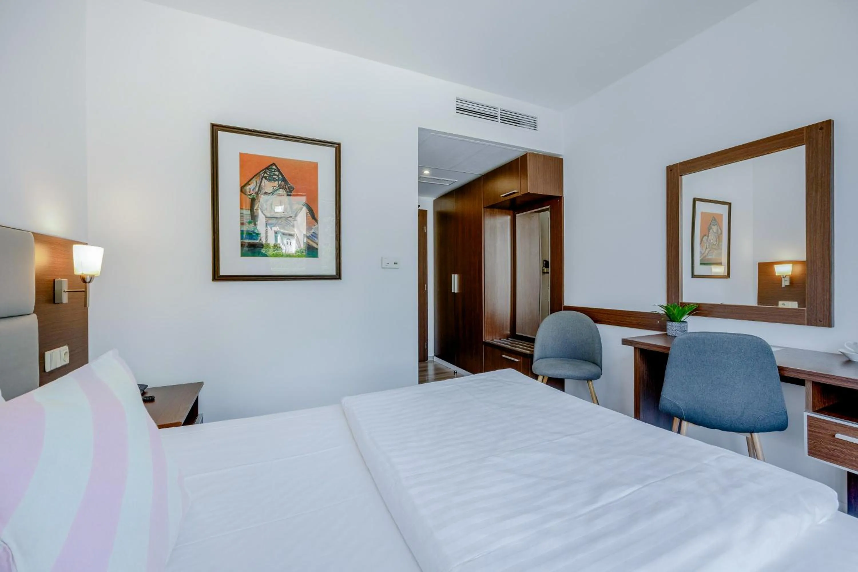 Bedroom, Bed in Hotel ANTARES