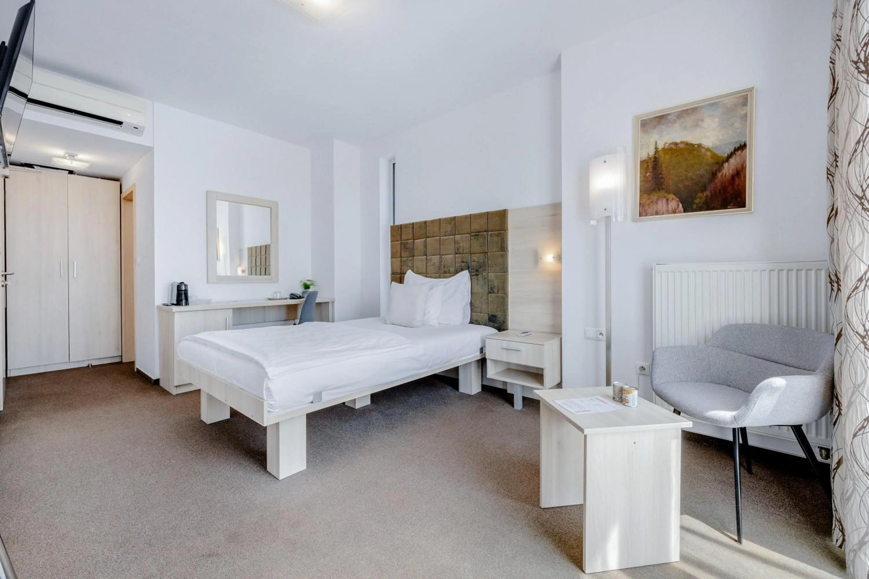 Bed in Hotel ANTARES