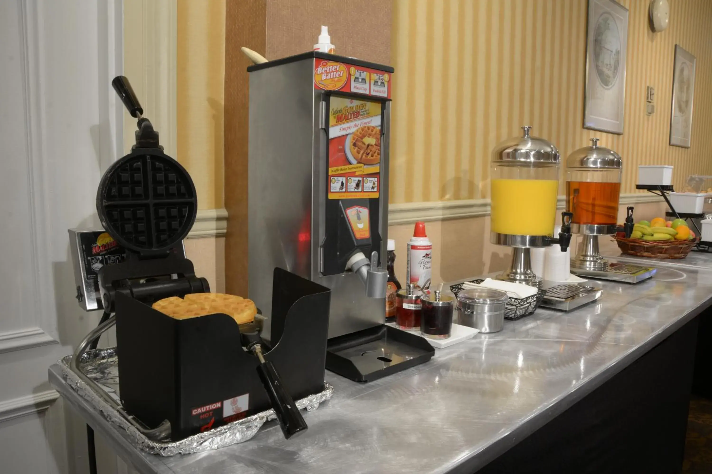 Continental breakfast in Adria Hotel and Conference Center Continental breakfast in Adria Hotel and Conference Center