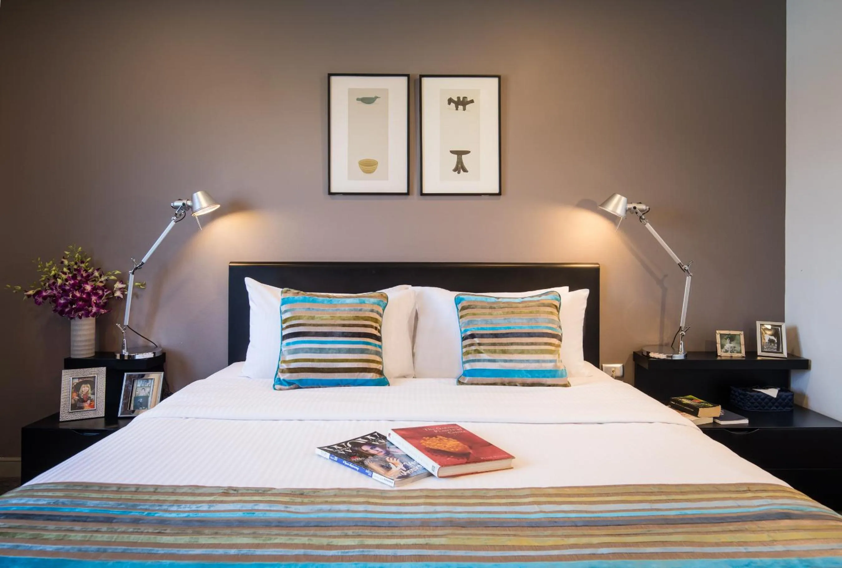 Bedroom, Bed in Somerset Vientiane