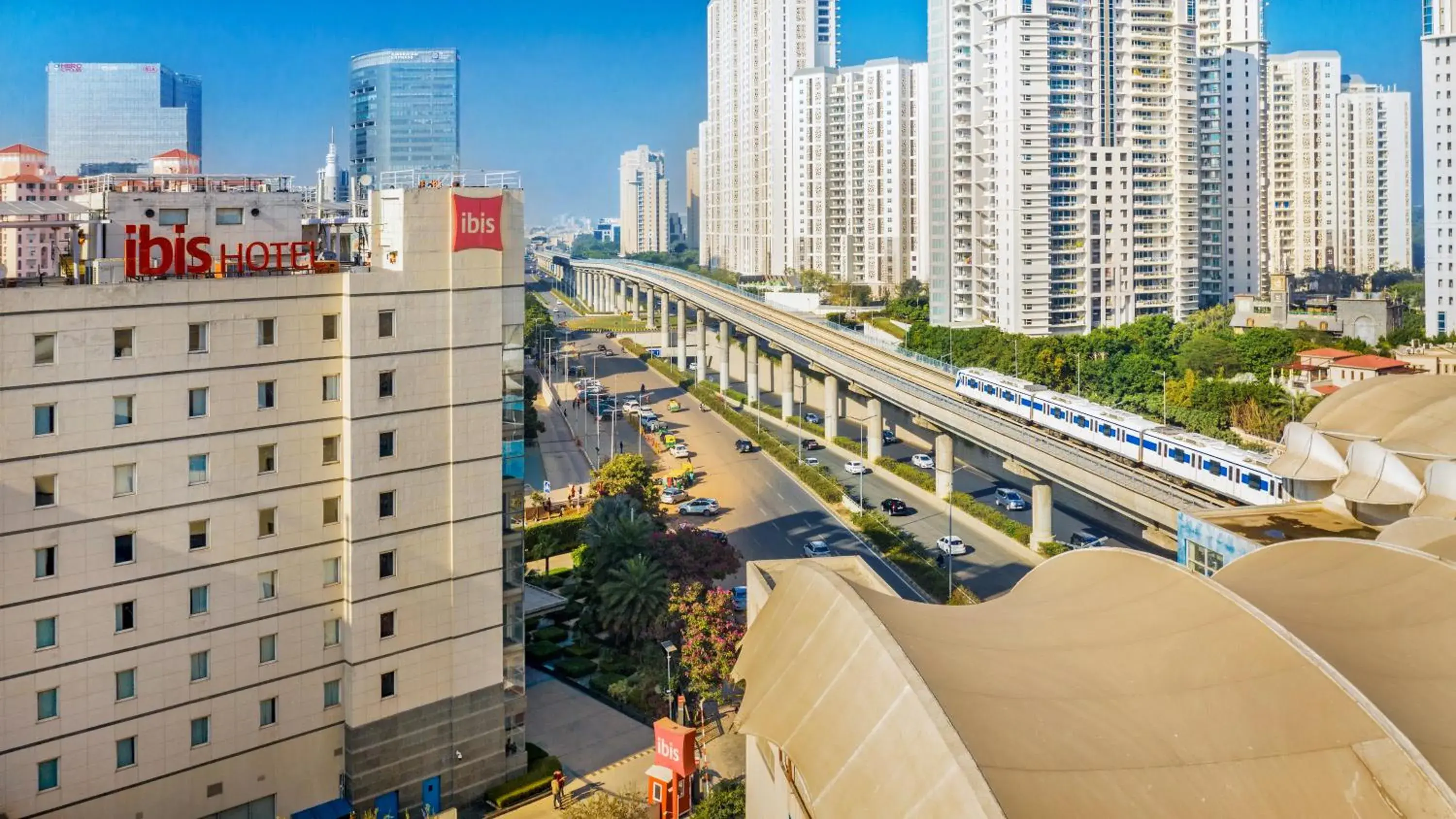 Facade/entrance in ibis Gurgaon Golf Course Road - An Accor Brand Facade/entrance in ibis Gurgaon Golf Course Road - An Accor Brand