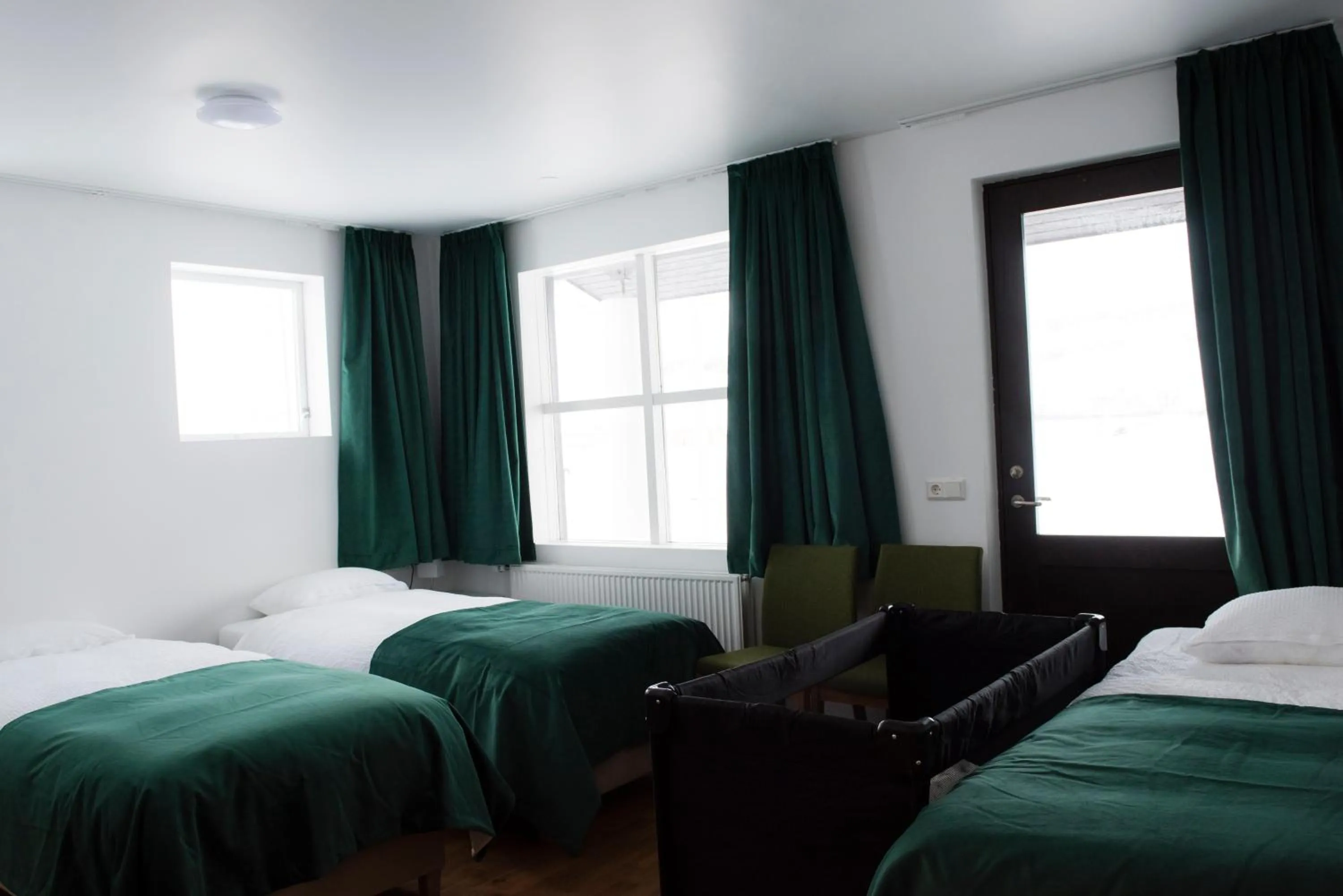 Bedroom, Bed in Media Luna Guesthouse