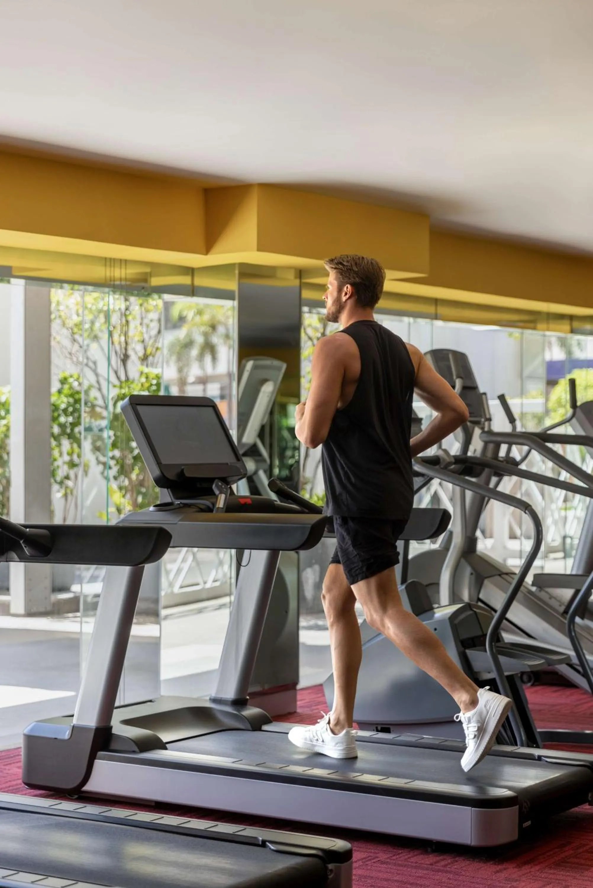 Fitness centre/facilities in Dusit Thani Manila