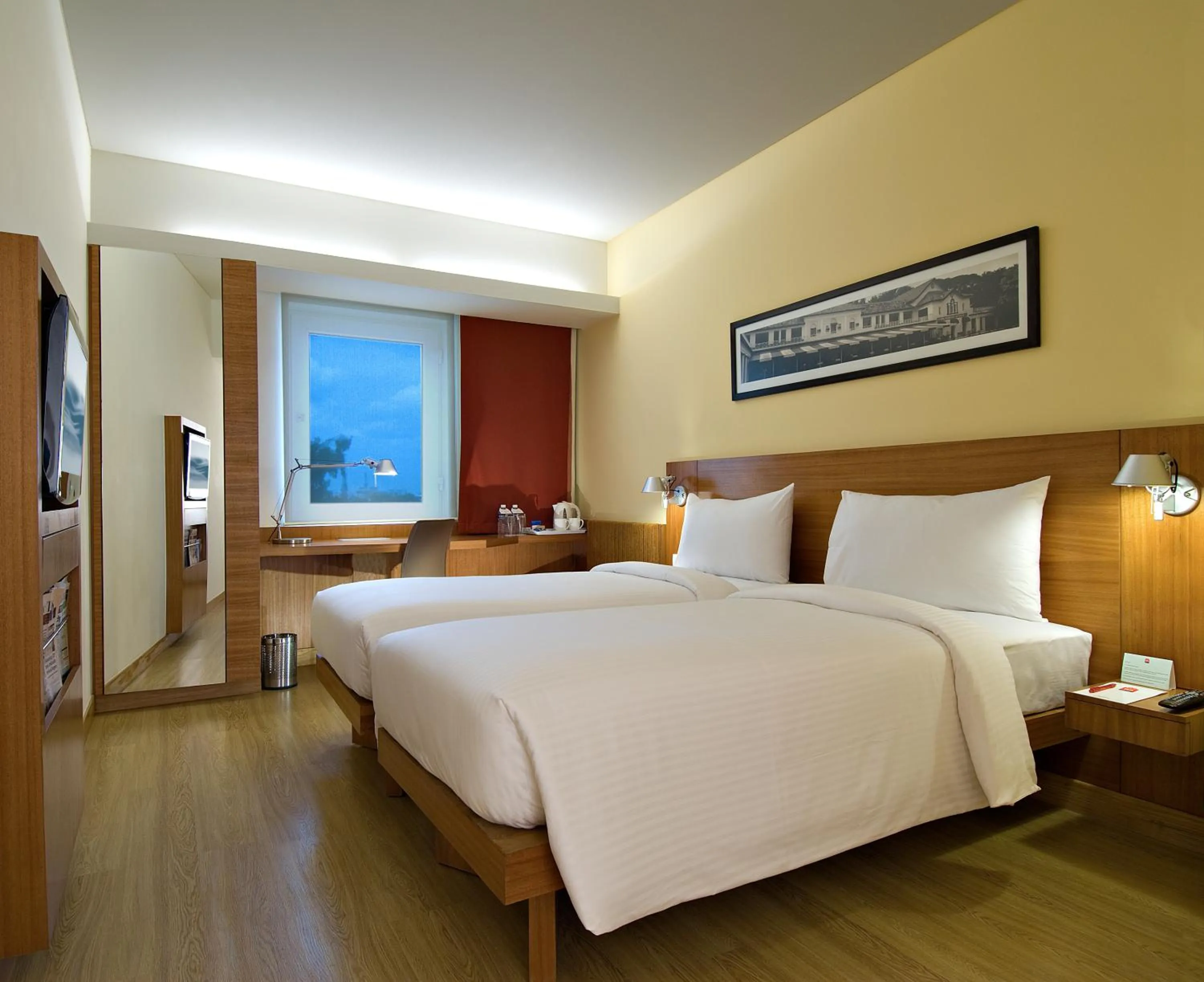 Bedroom, Bed in ibis Pune Viman Nagar - An Accor Brand