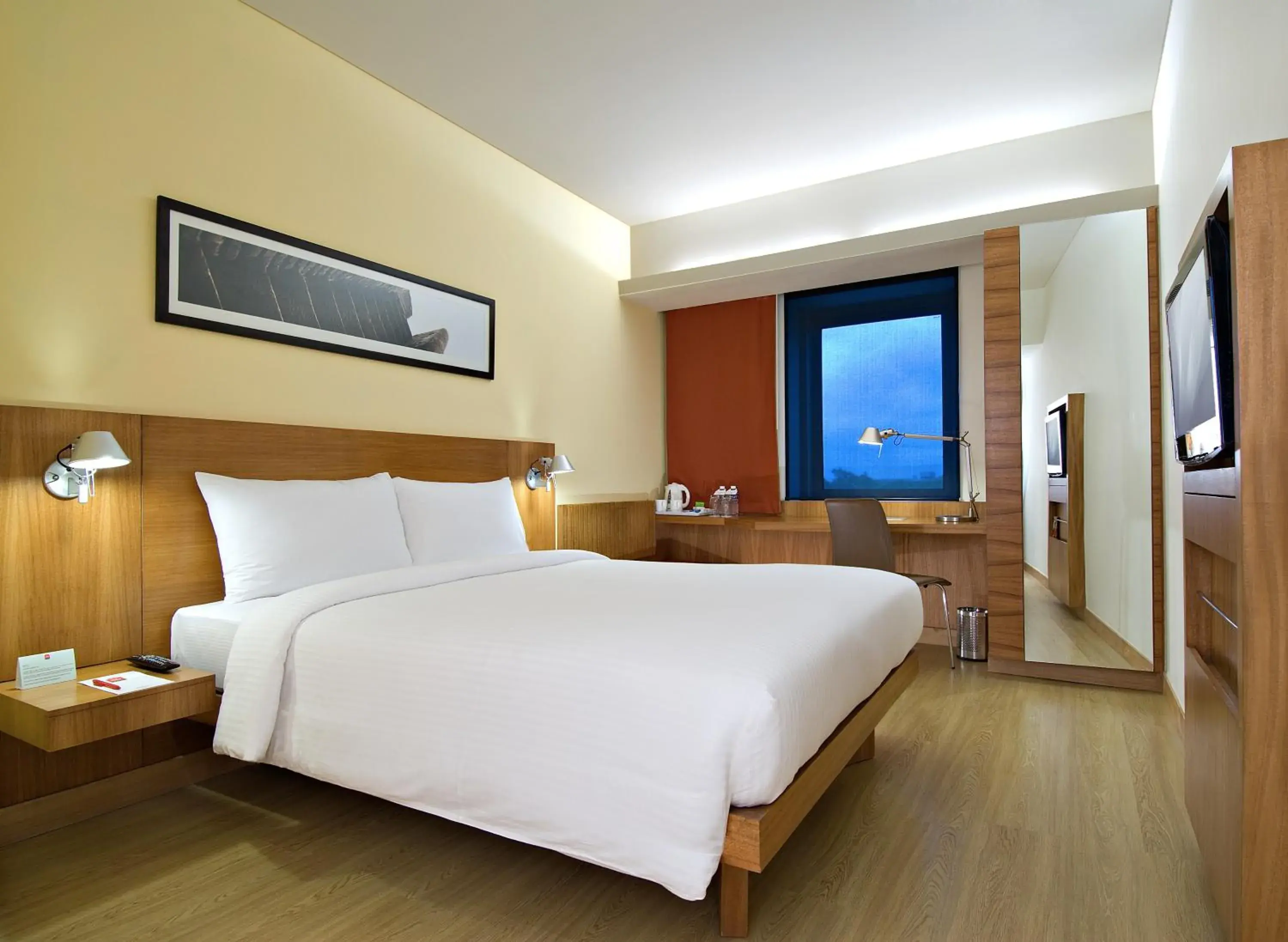 Bedroom, Bed in ibis Pune Viman Nagar - An Accor Brand Bedroom, Bed in ibis Pune Viman Nagar - An Accor Brand