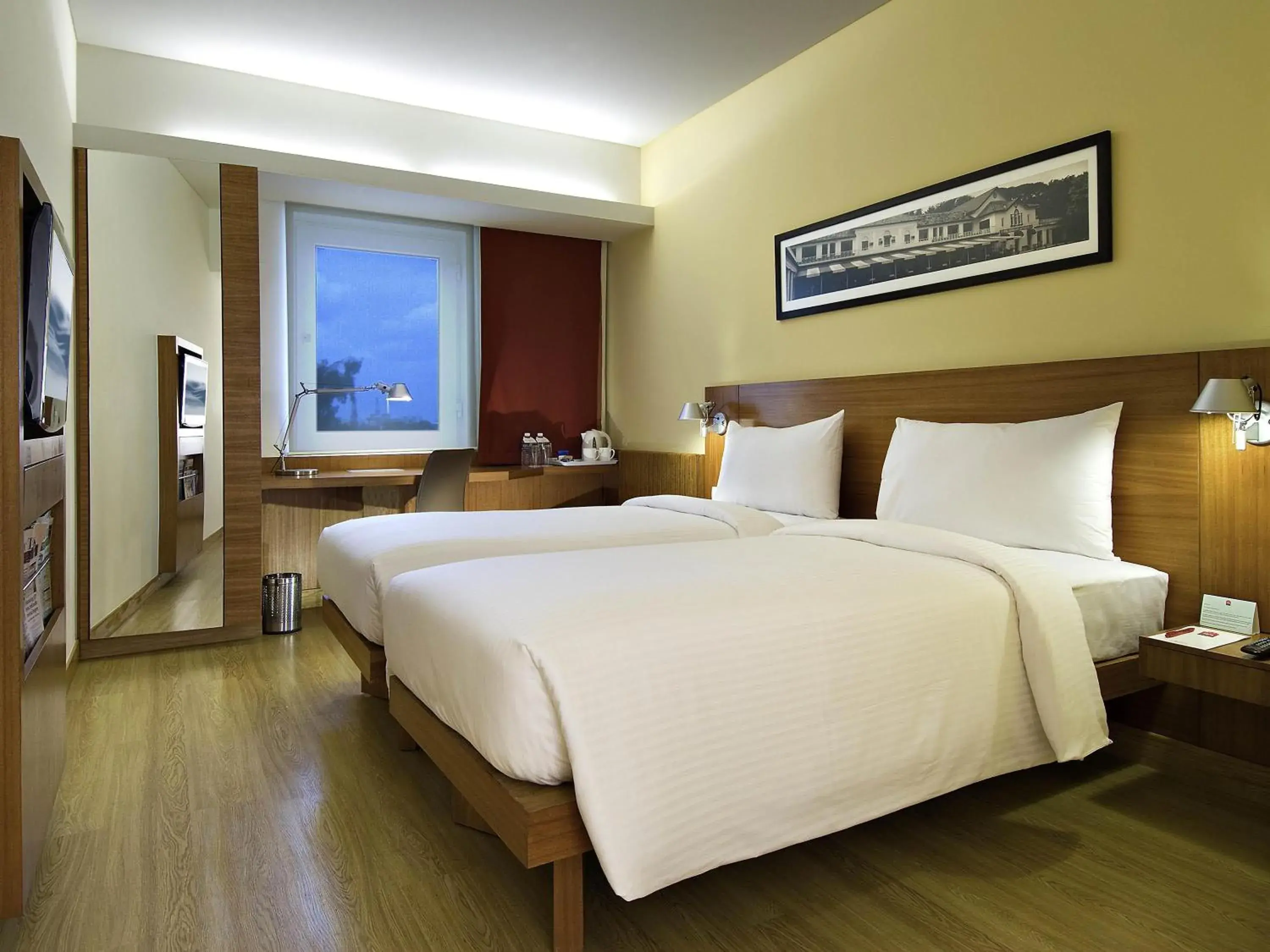 Bedroom, Bed in ibis Pune Viman Nagar - An Accor Brand Bedroom, Bed in ibis Pune Viman Nagar - An Accor Brand