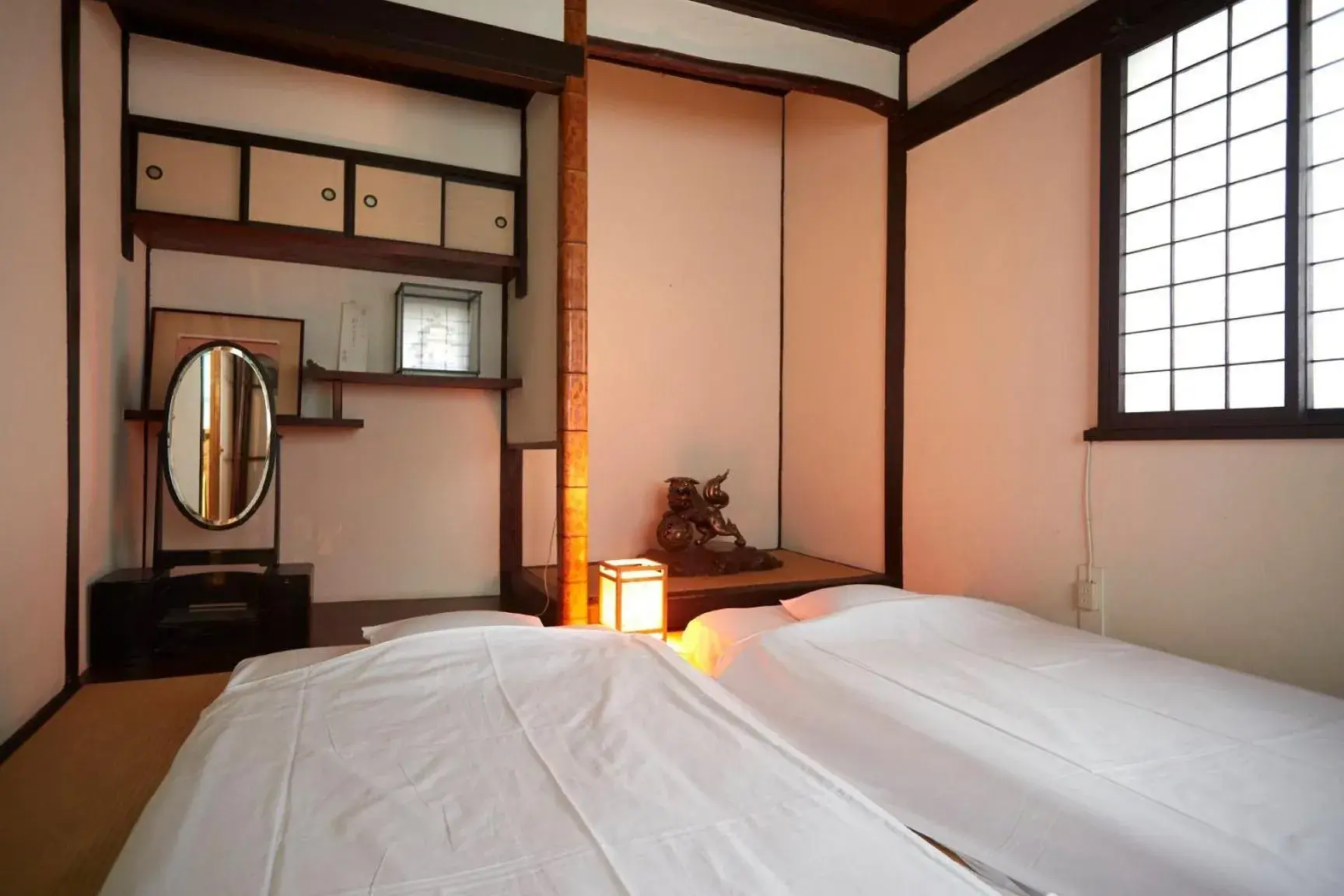 Twin Room with Shared Bathroom - single occupancy in Takeyaso Ryokan Twin Room with Shared Bathroom - single occupancy in Takeyaso Ryokan