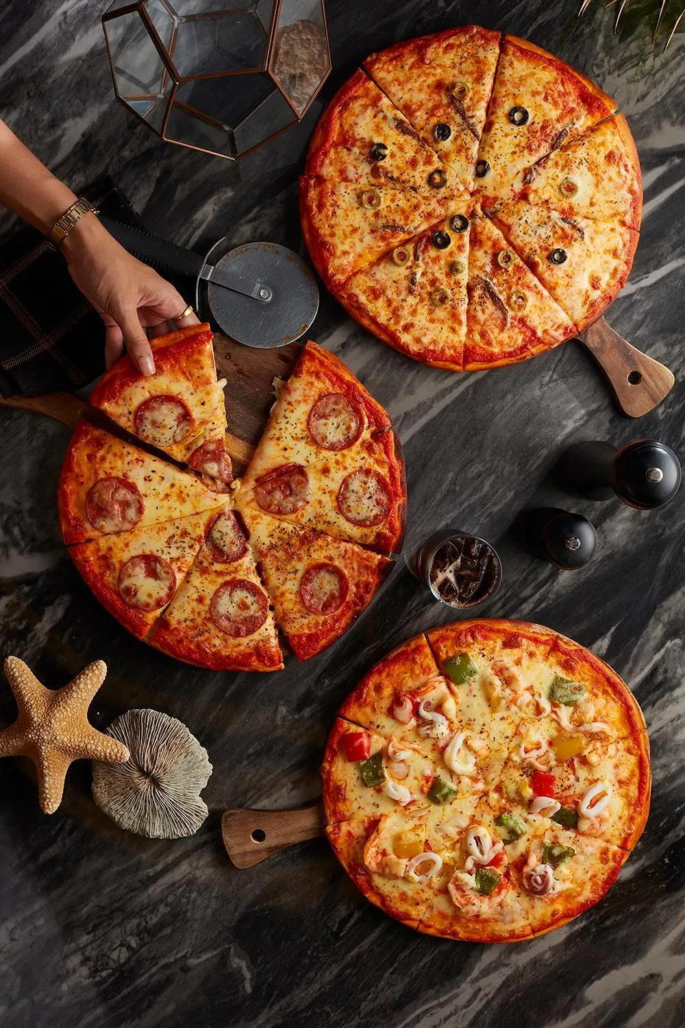 Food and drinks in Areca Lodge