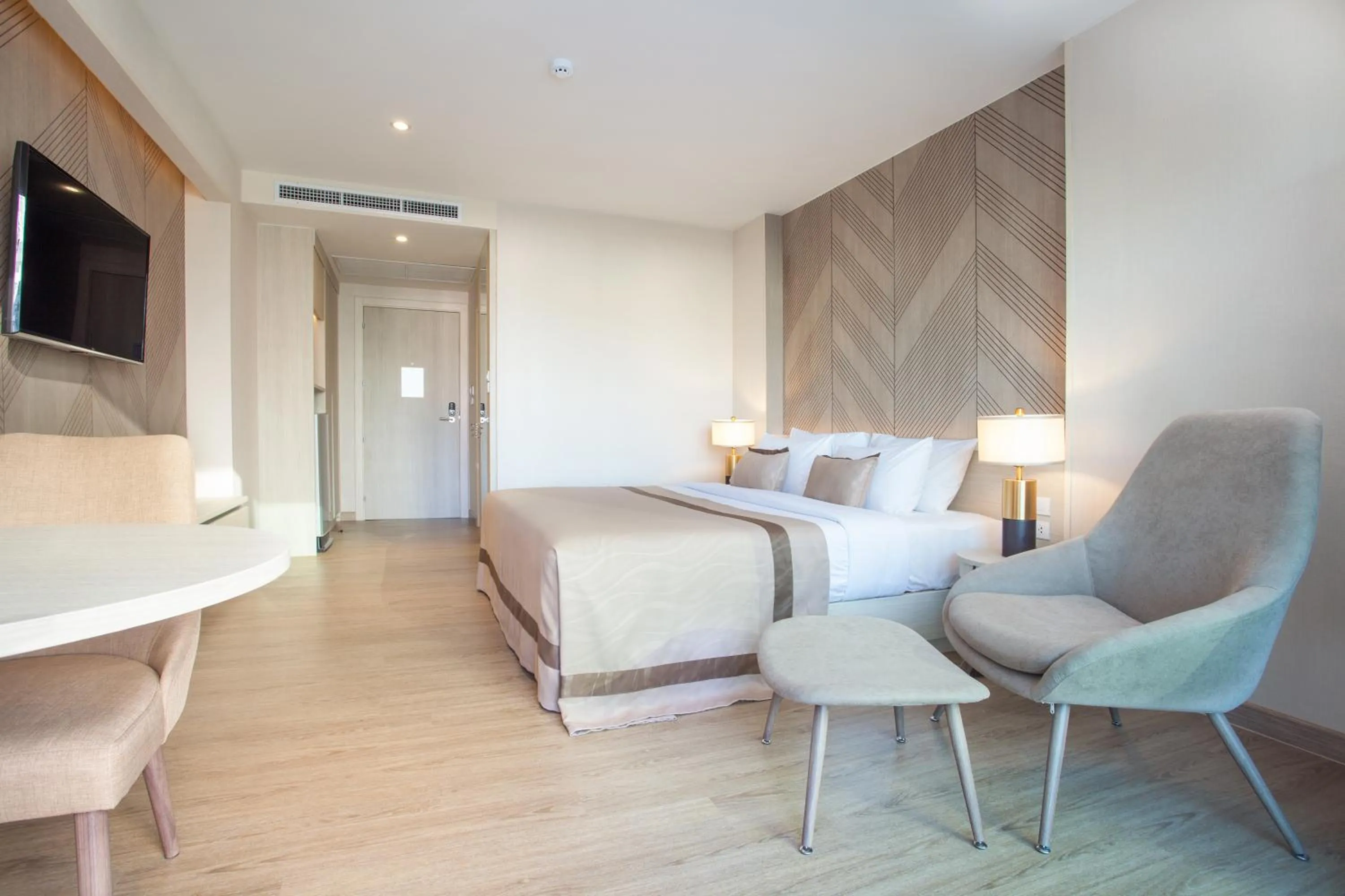 TV and multimedia, Bed in Areca Lodge