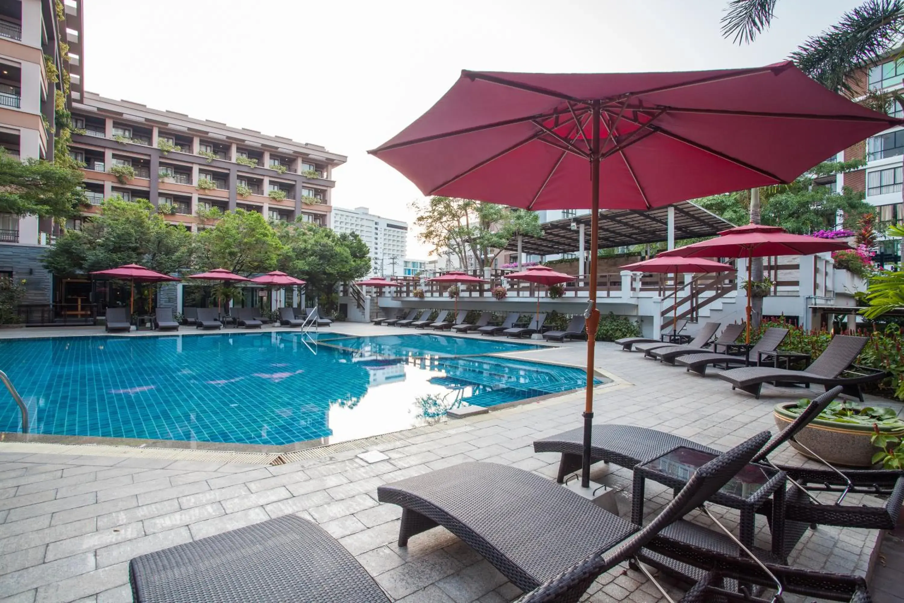 Swimming pool in Areca Lodge Swimming pool in Areca Lodge