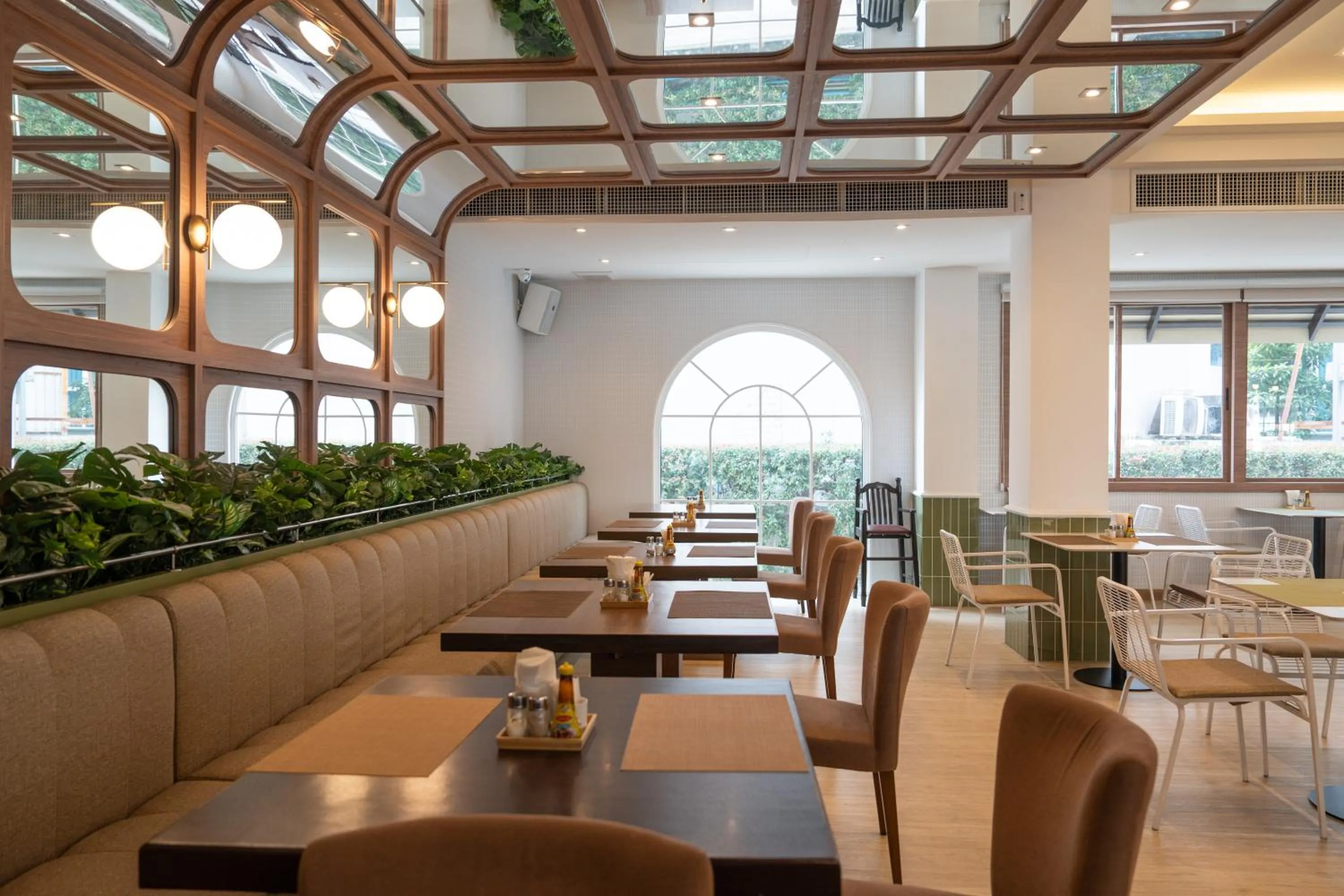 Seating area in Areca Lodge