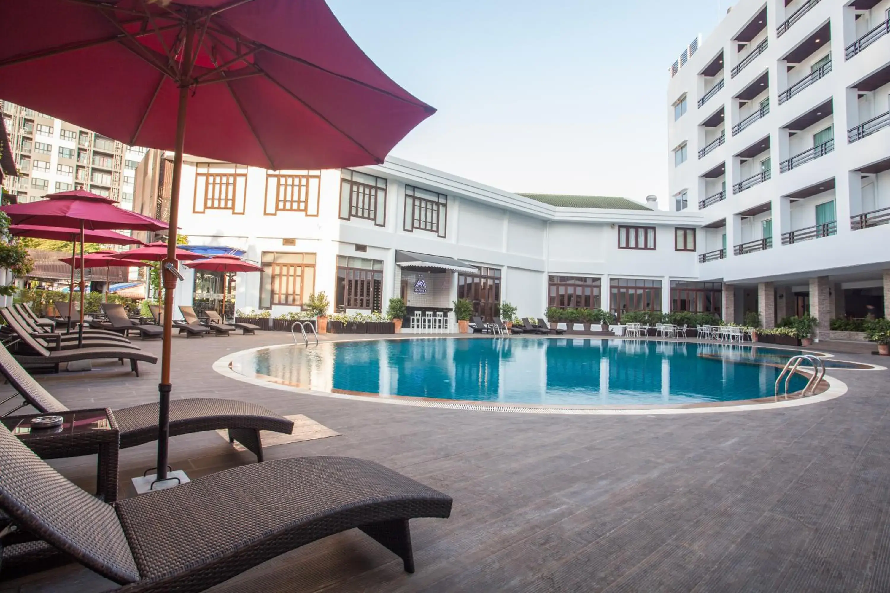 Property building in Areca Lodge Property building in Areca Lodge