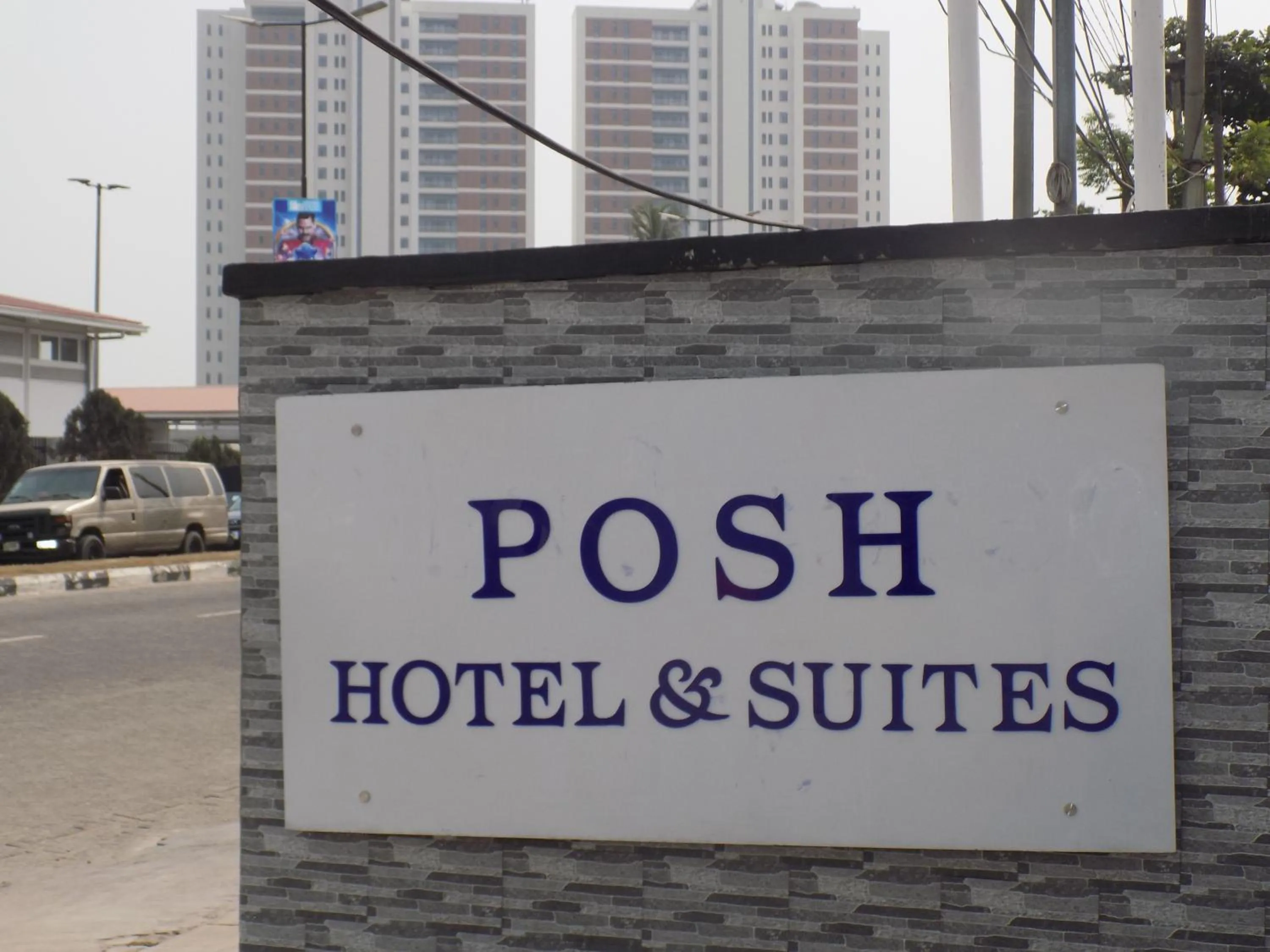 Logo/Certificate/Sign in Posh Hotel and Suites Victoria Island