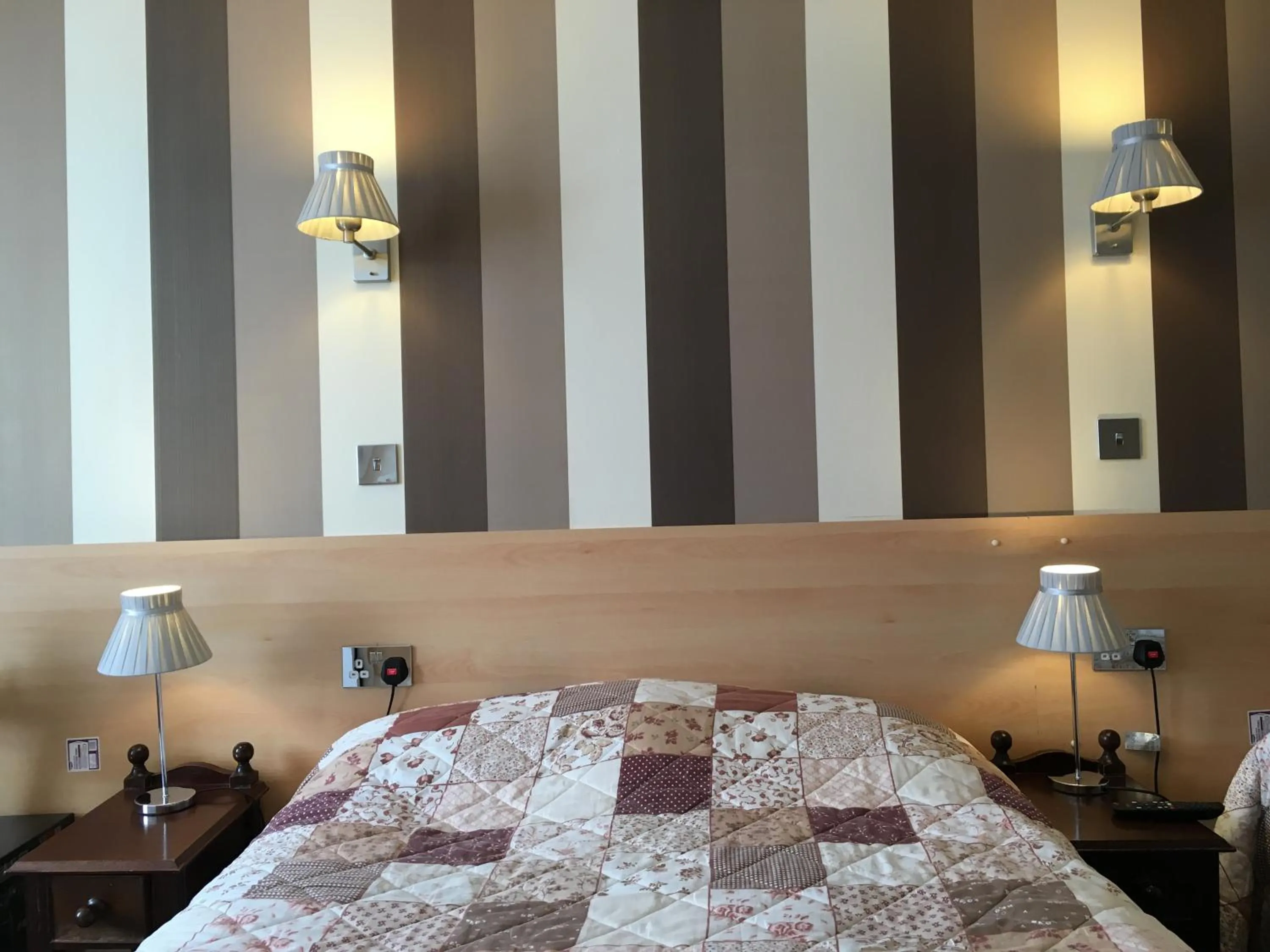 Decorative detail, Bed in St George Hotel Paddington