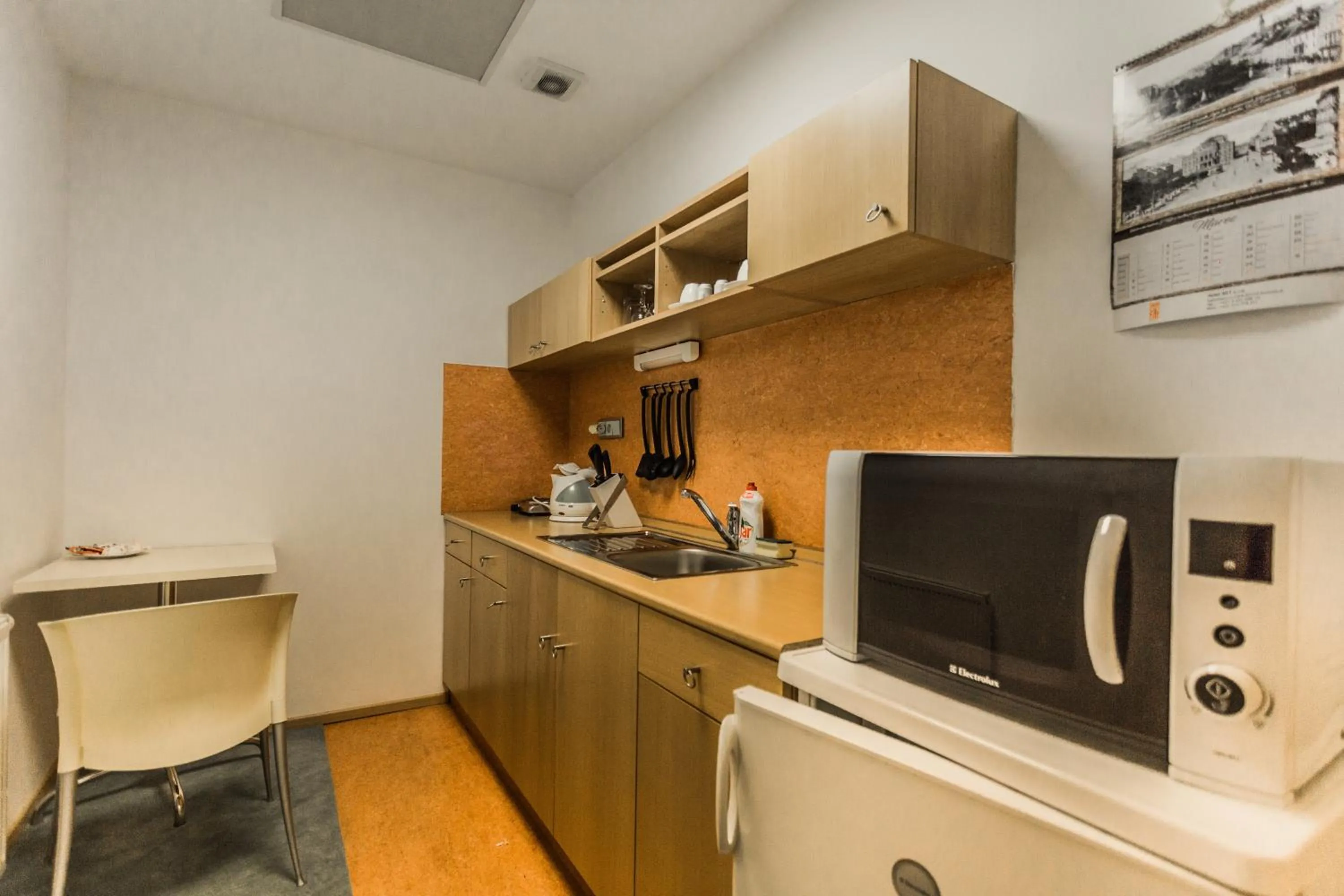 Kitchen or kitchenette in Hotel SET