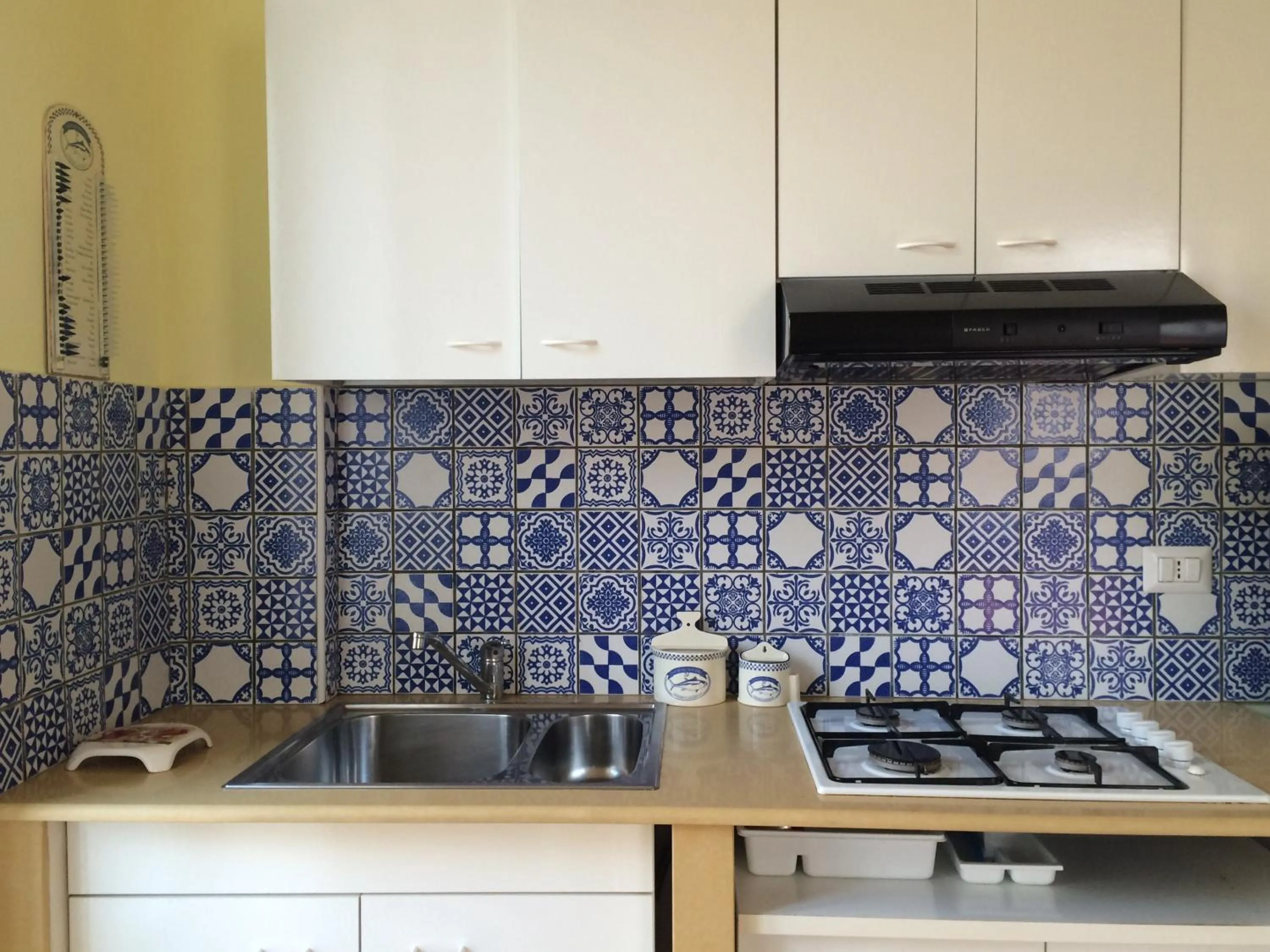 Kitchen or kitchenette in Il Borghetto Apartments & Rooms