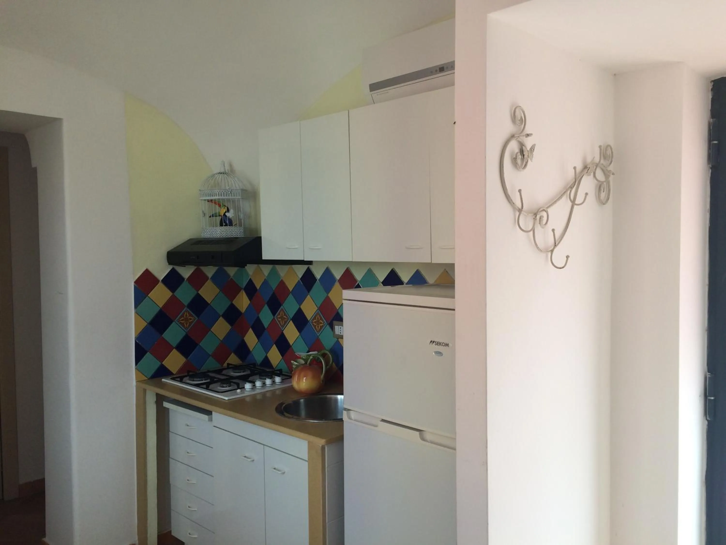 Kitchen or kitchenette in Il Borghetto Apartments & Rooms