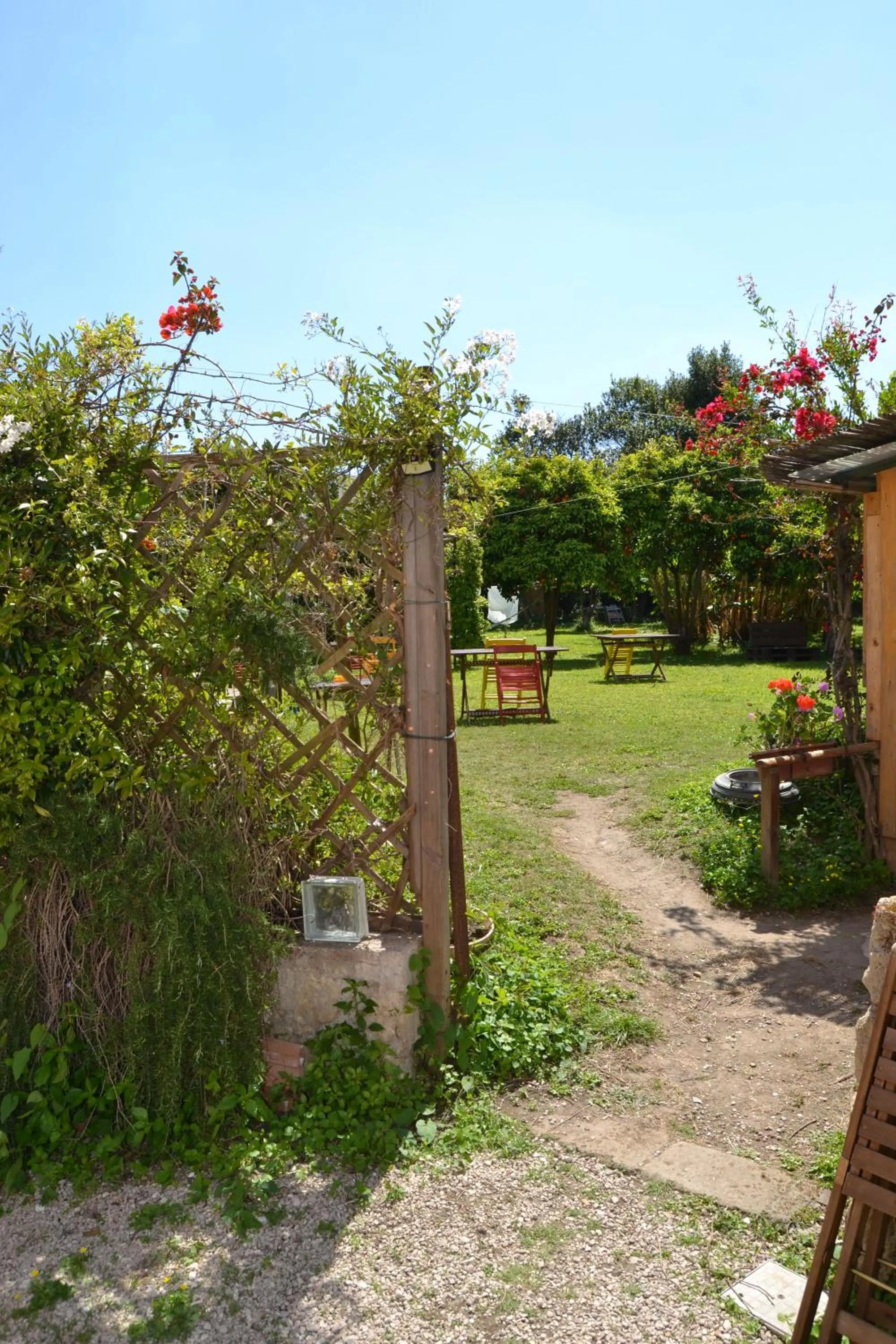 Garden in Il Borghetto Apartments & Rooms