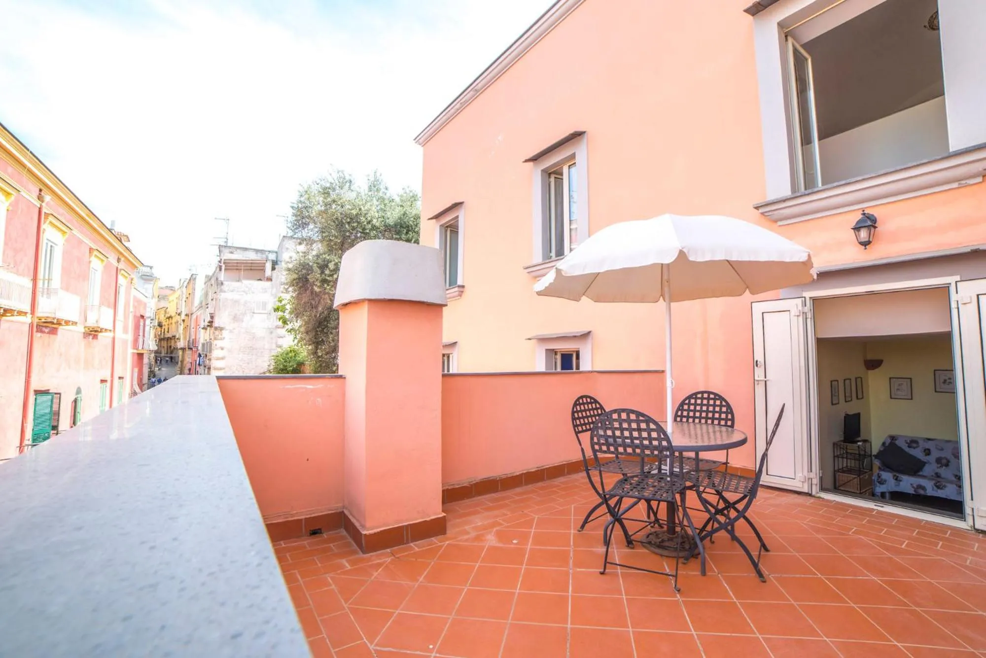 Balcony/Terrace in Il Borghetto Apartments & Rooms