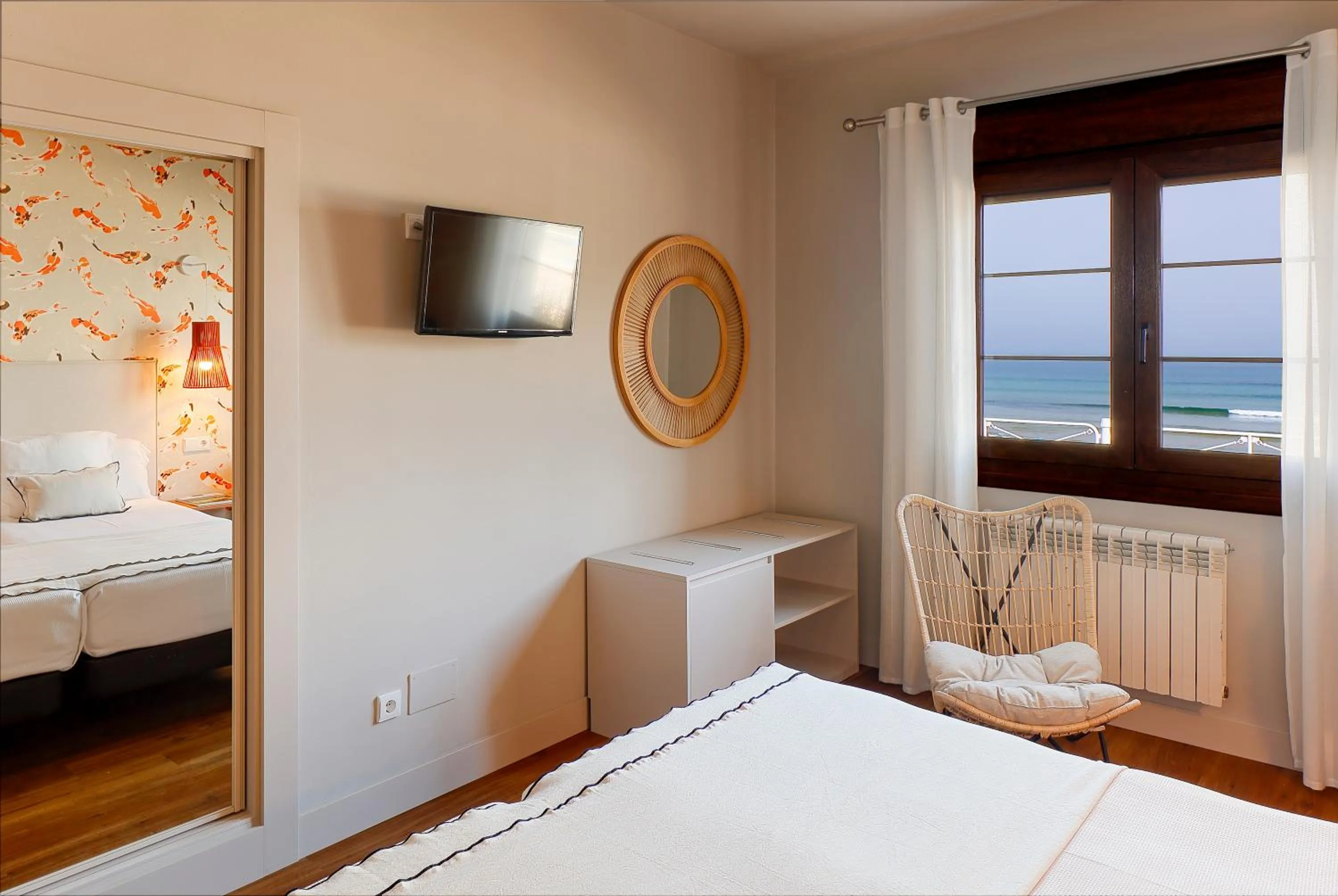 Photo of the whole room, Bed in Hotel Ribadesella Playa