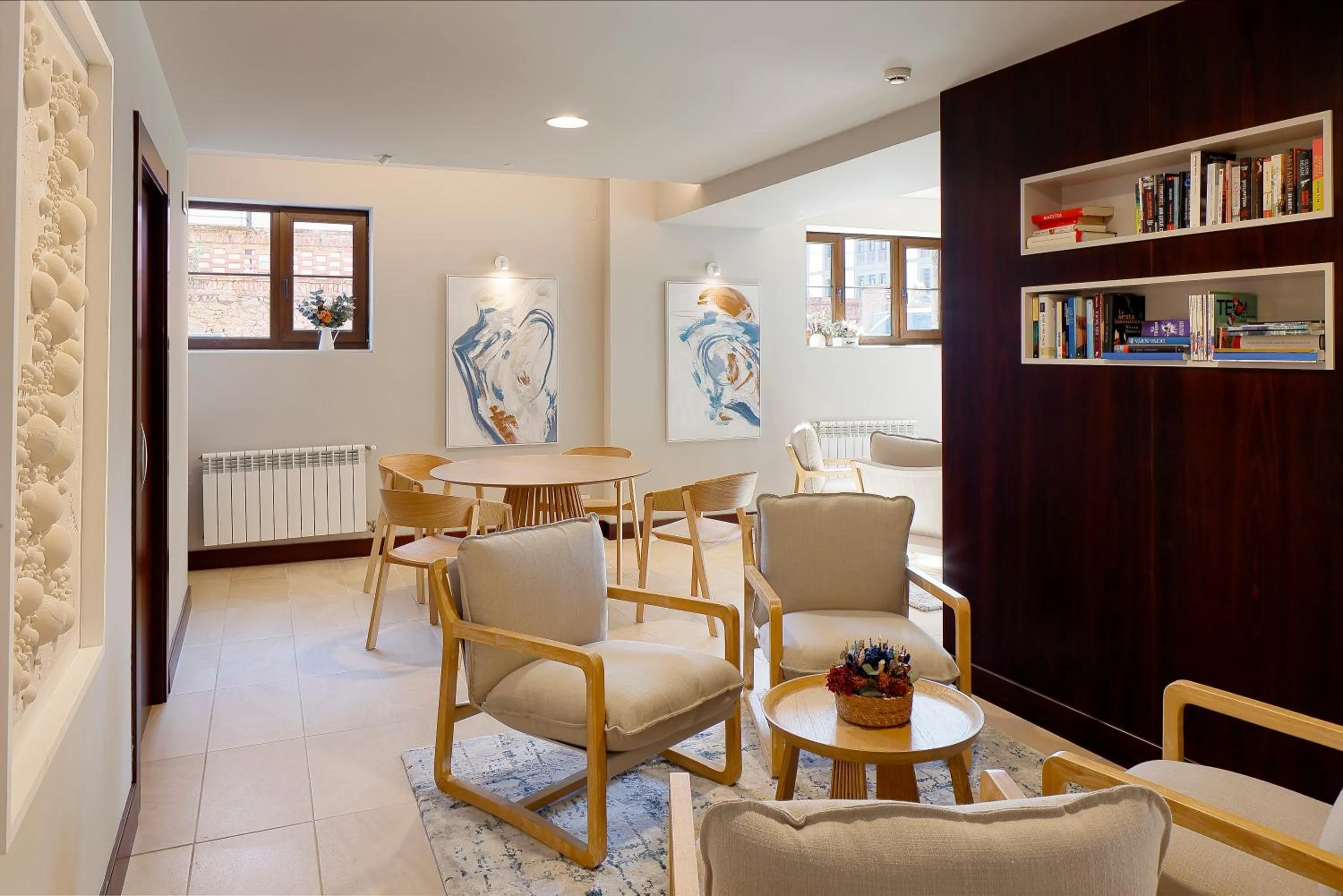 Living room in Hotel Ribadesella Playa