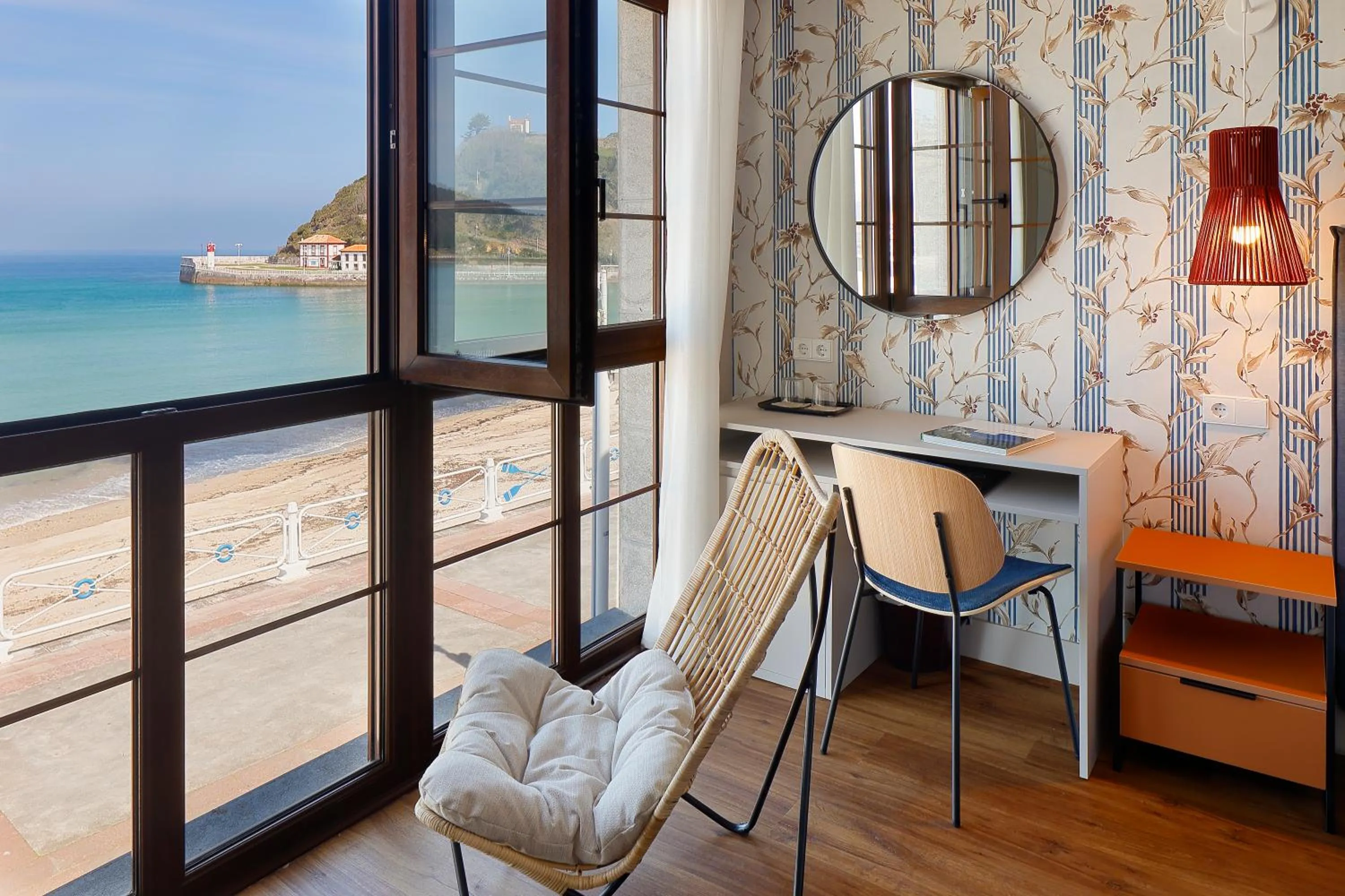 Sea view in Hotel Ribadesella Playa