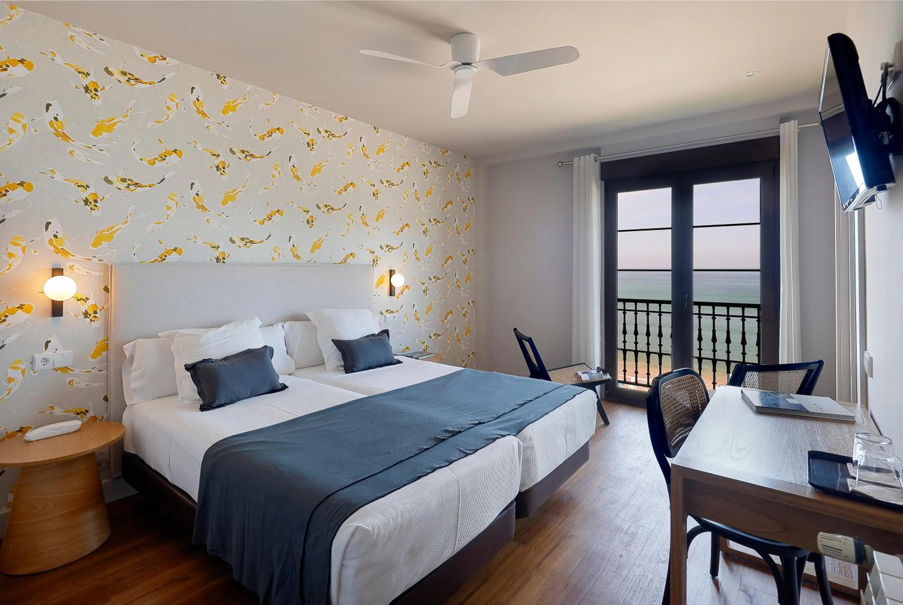 Photo of the whole room, Bed in Hotel Ribadesella Playa