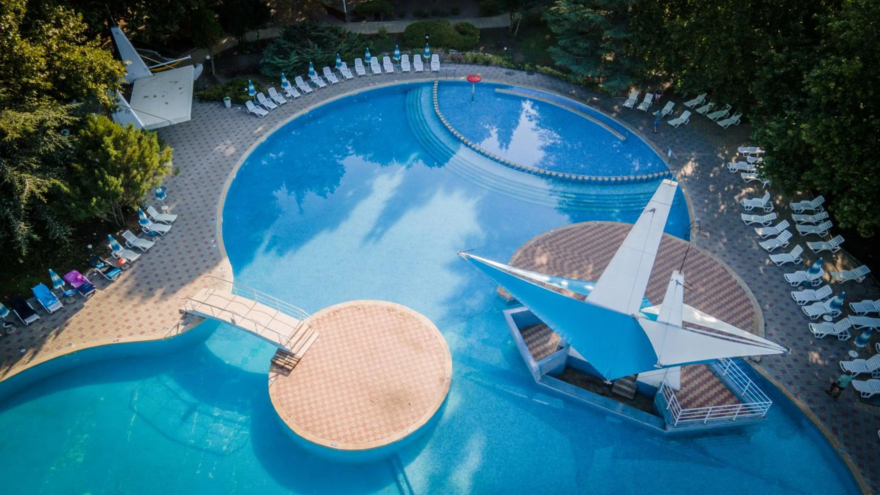 Swimming pool in Hotel Ralitsa Aquaclub - All Inclusive plus Aquapark