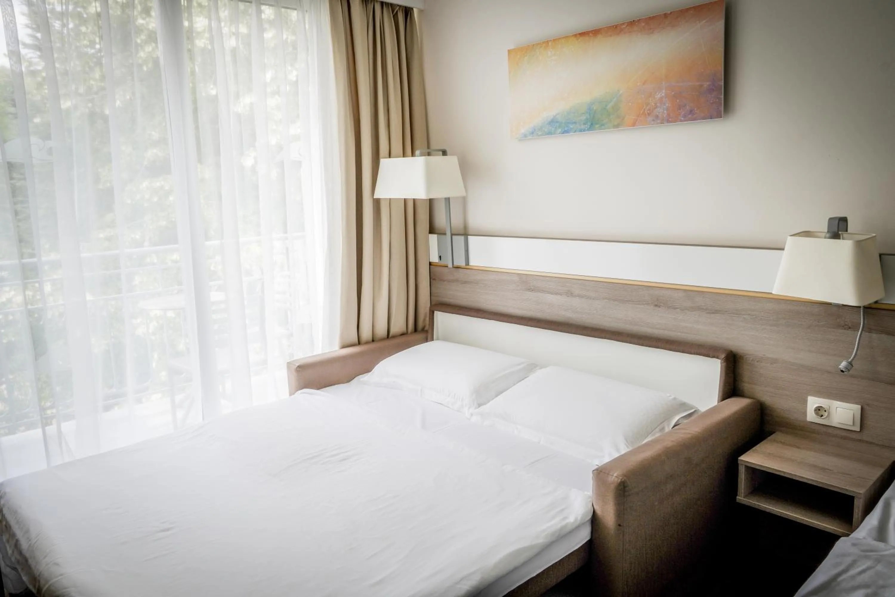 Bed in Hotel Ralitsa Aquaclub - All Inclusive plus Aquapark