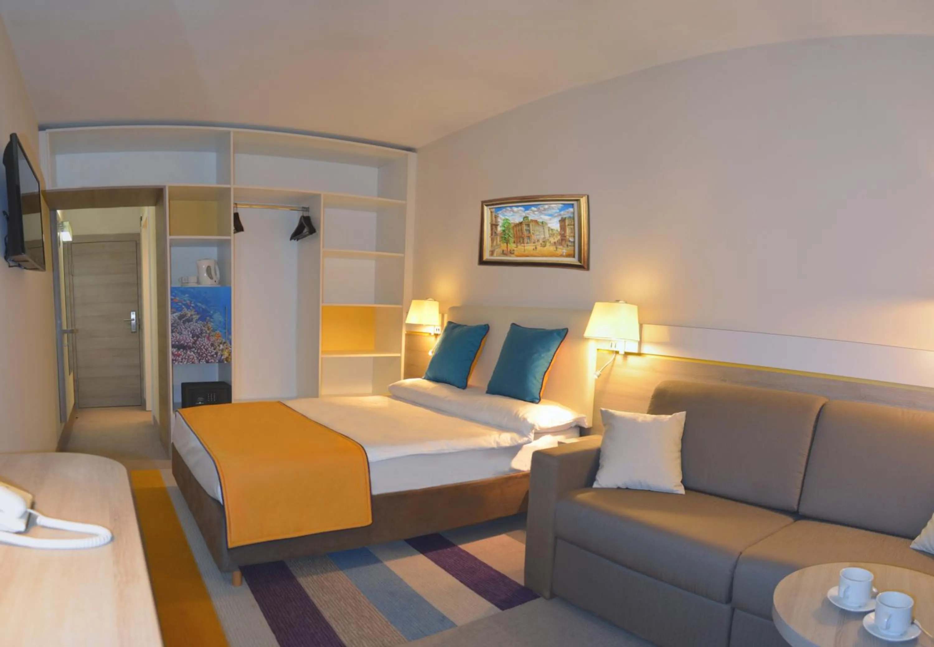 Bedroom, Bed in Hotel Ralitsa Aquaclub - All Inclusive plus Aquapark