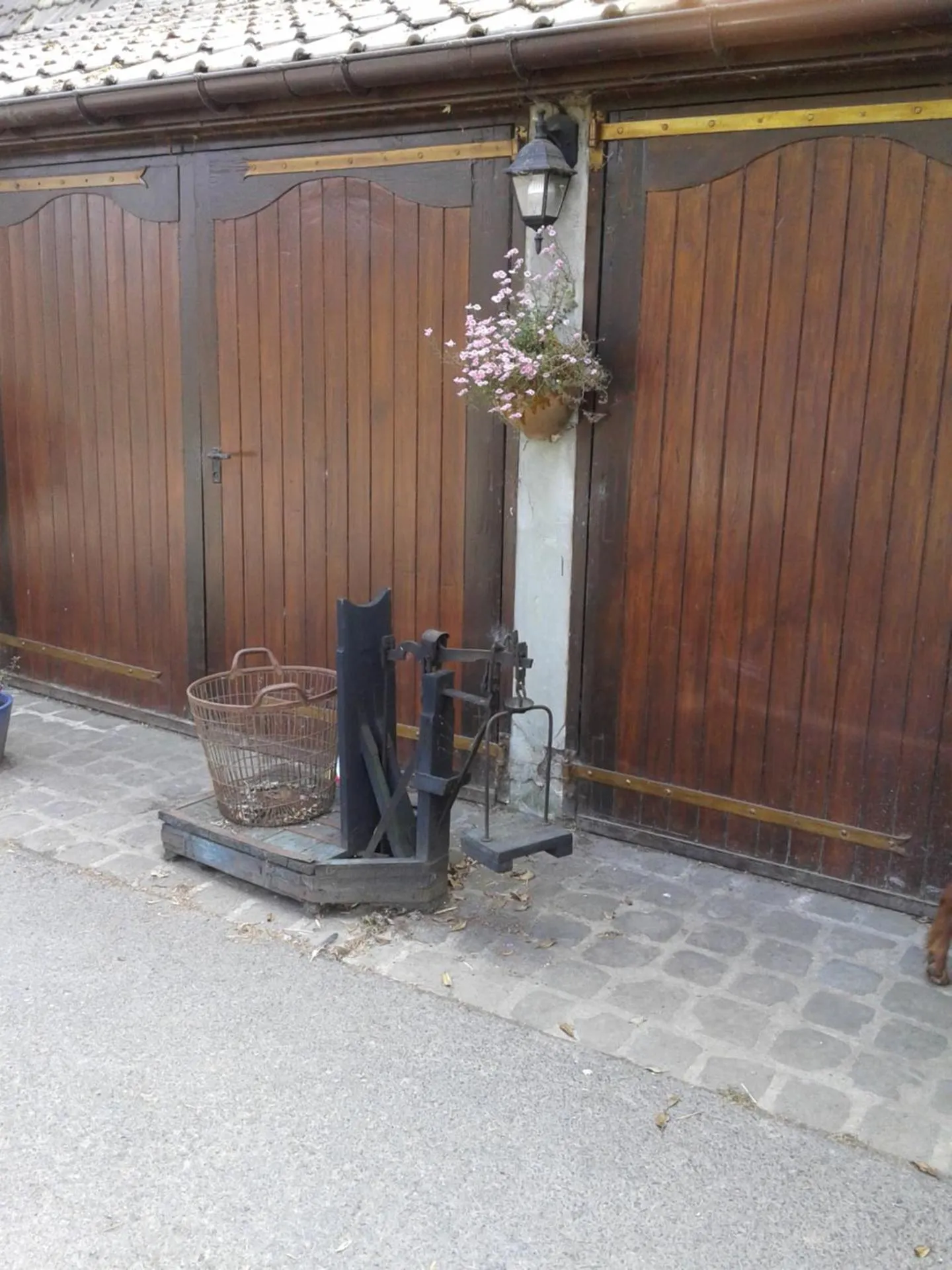 Decorative detail in Chambre d'hôtes Élevage' chemin noir