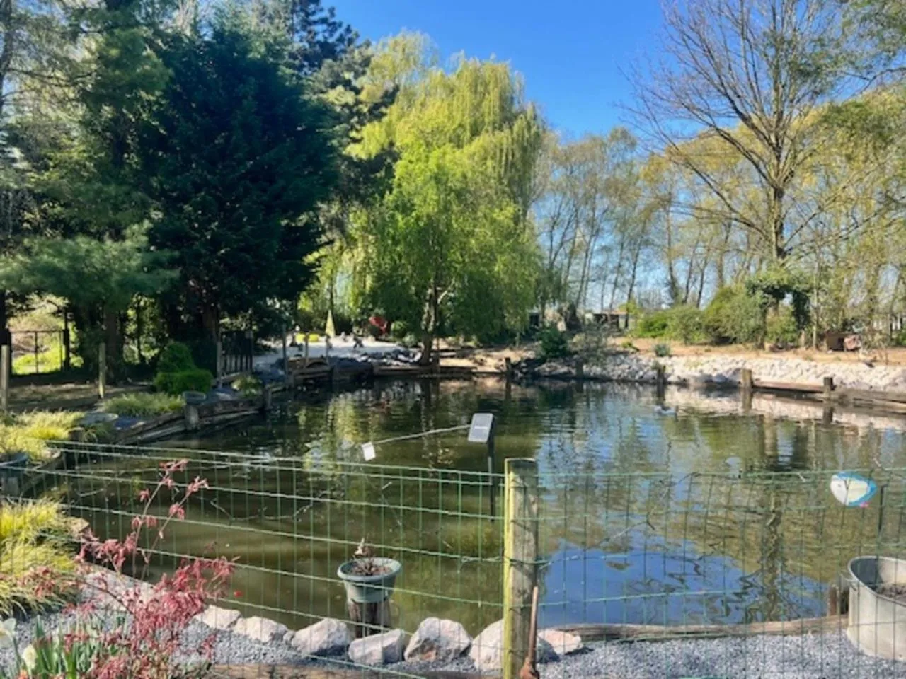 Patio in Chambre d'hôtes Élevage' chemin noir