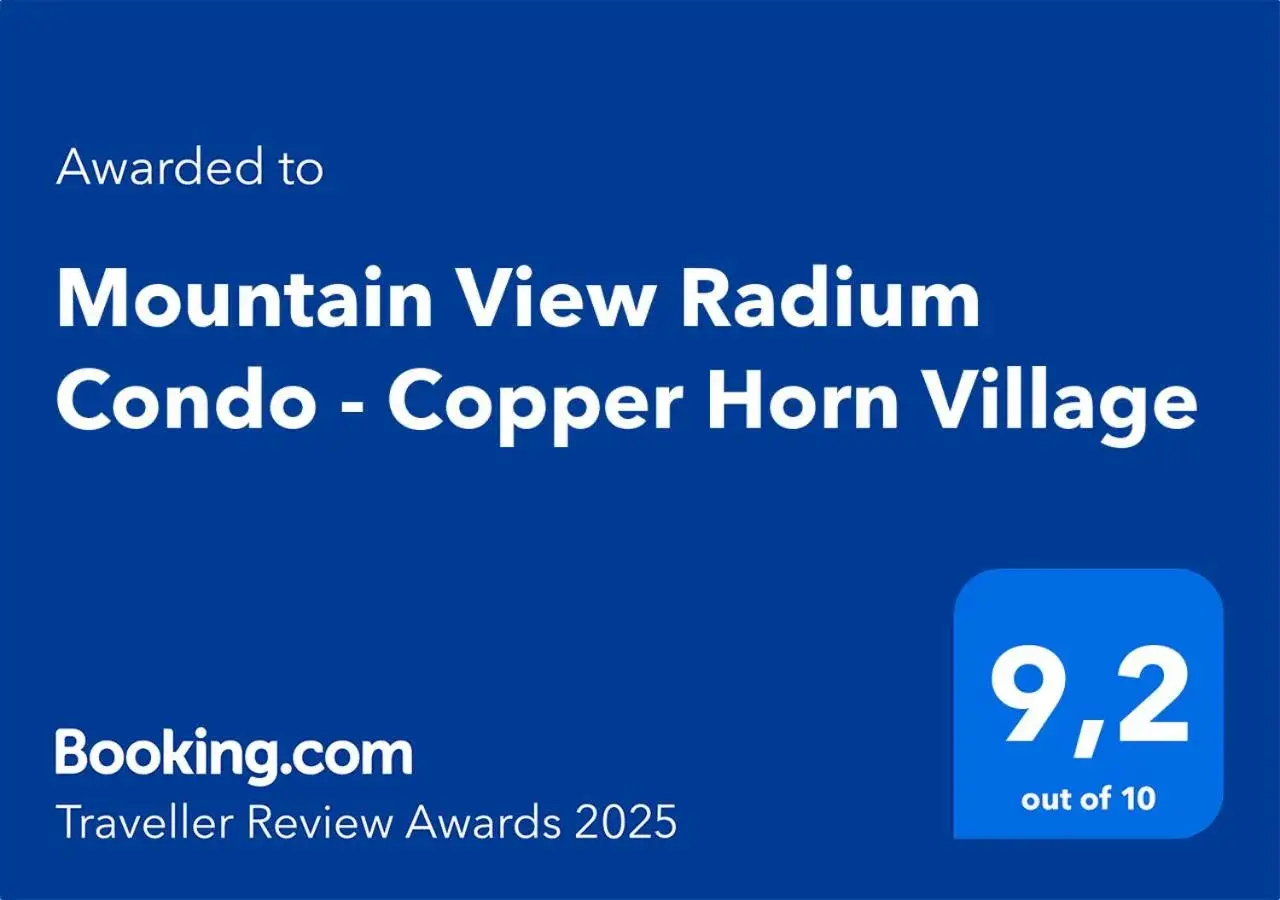 Mountain View Radium Condo - Copper Horn Village Mountain View Radium Condo - Copper Horn Village