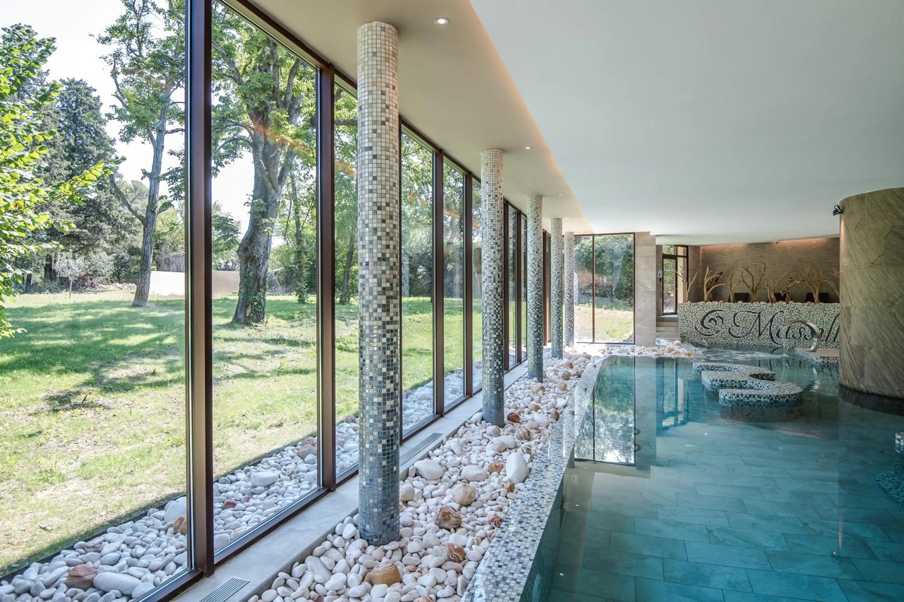 Spa and wellness centre/facilities in Château De Massillan