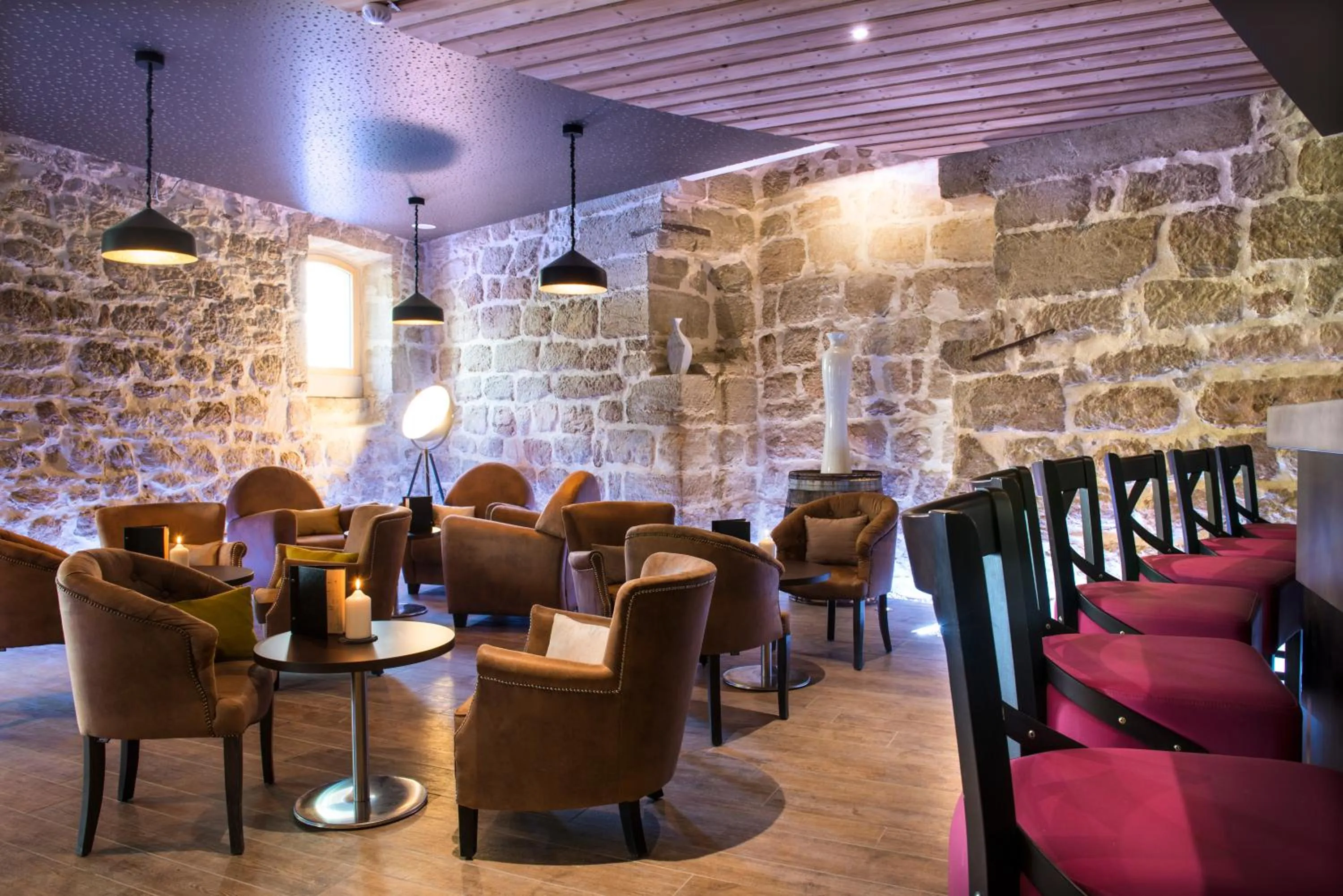 Living room in Château De Massillan