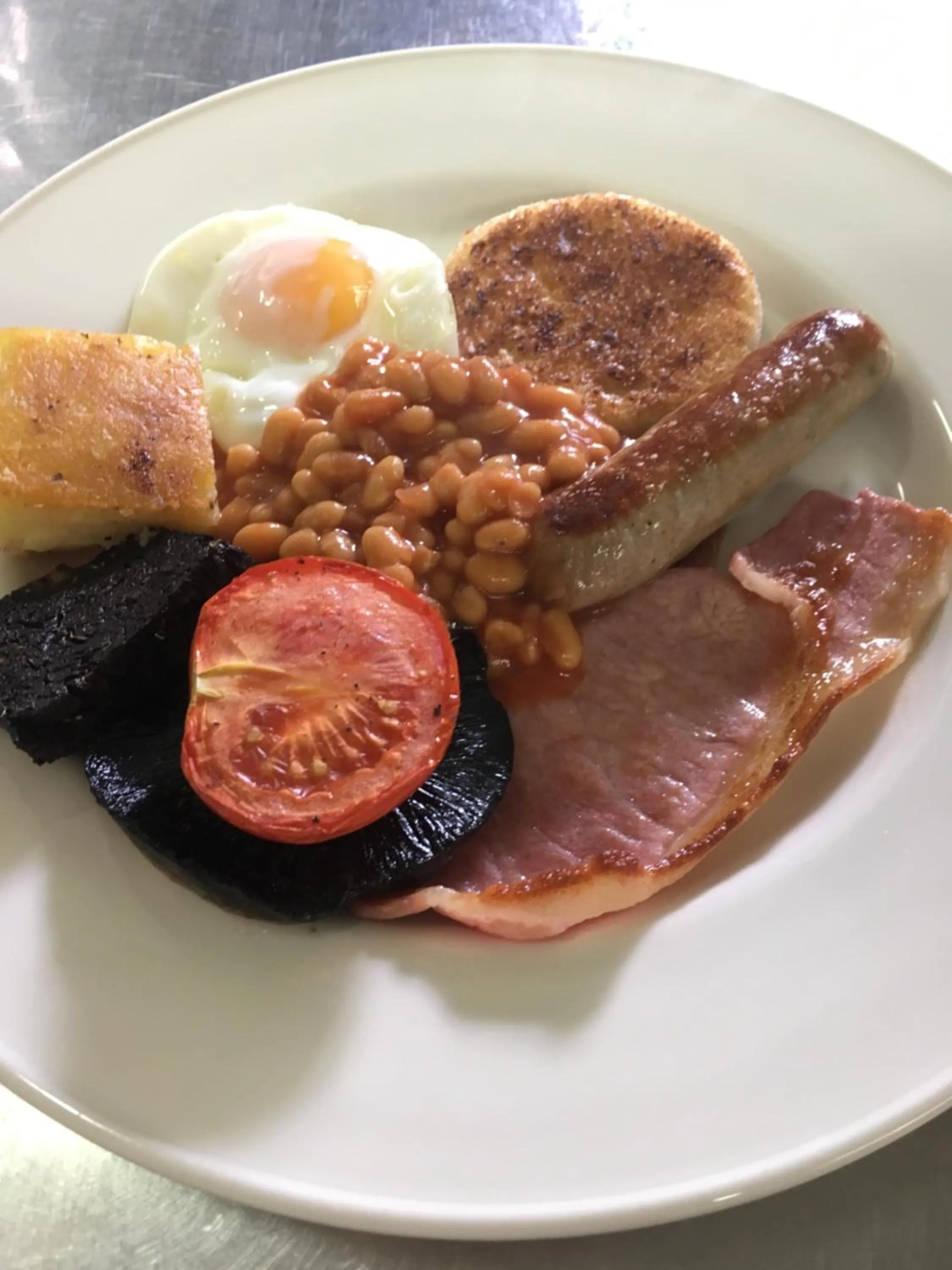English/Irish breakfast in The Crown Hotel