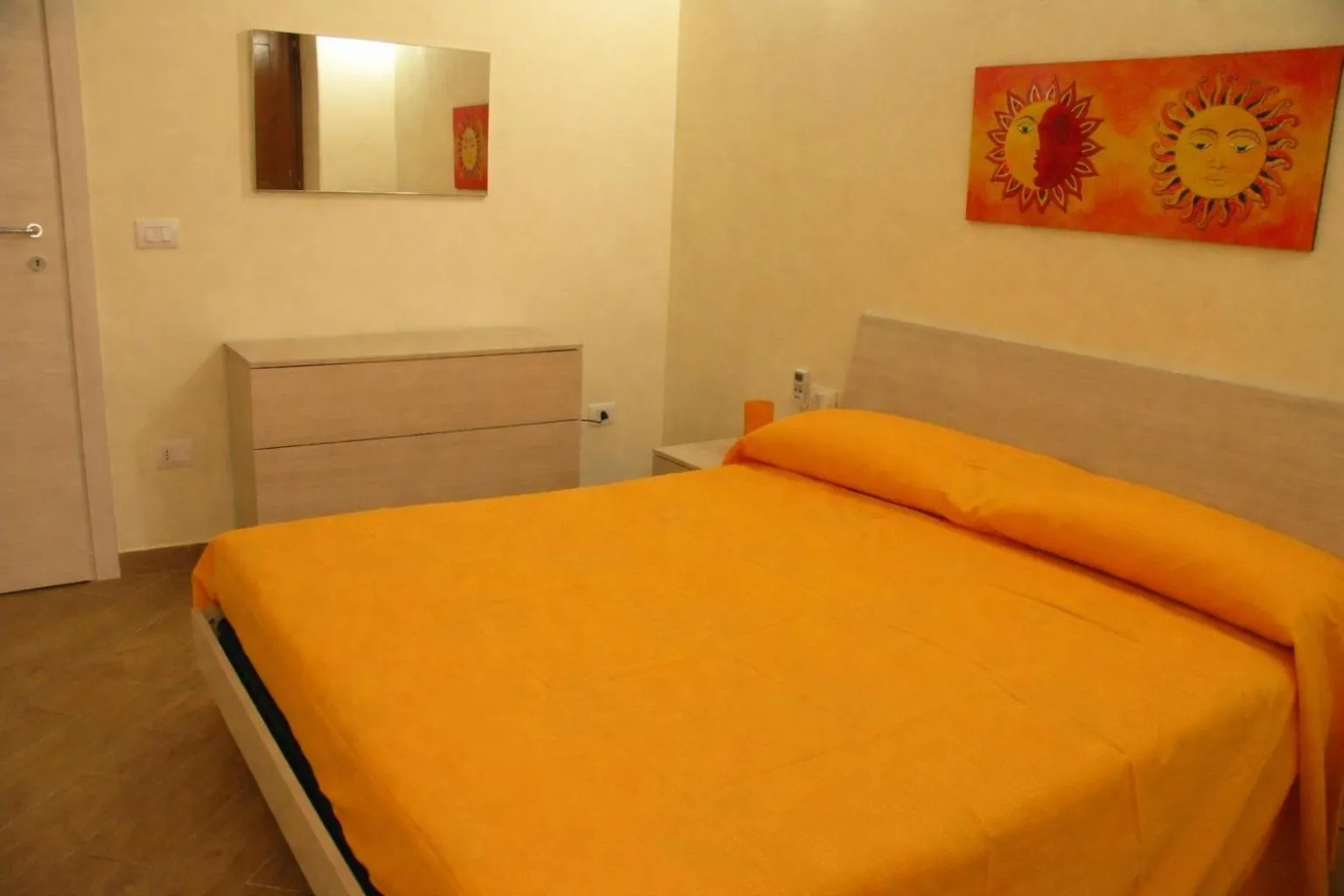 Bed in Al Blu Ortigia Apartments