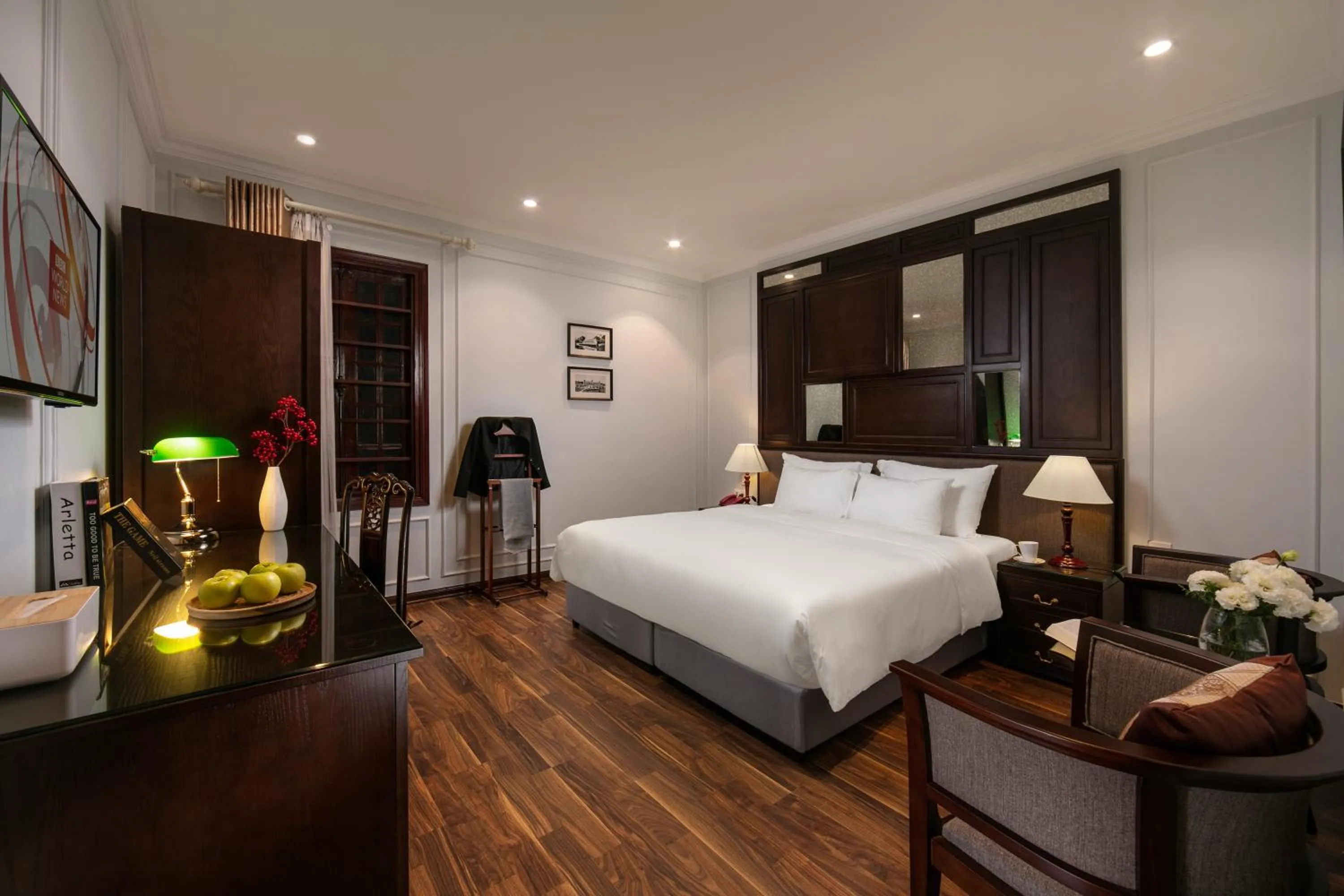 Bedroom, Bed in Hong Ngoc Dynastie Boutique Hotel & Spa