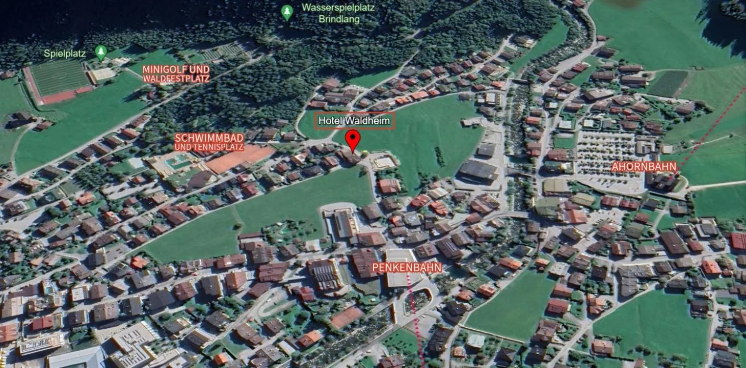 Children play ground in Hotel Waldheim Garni