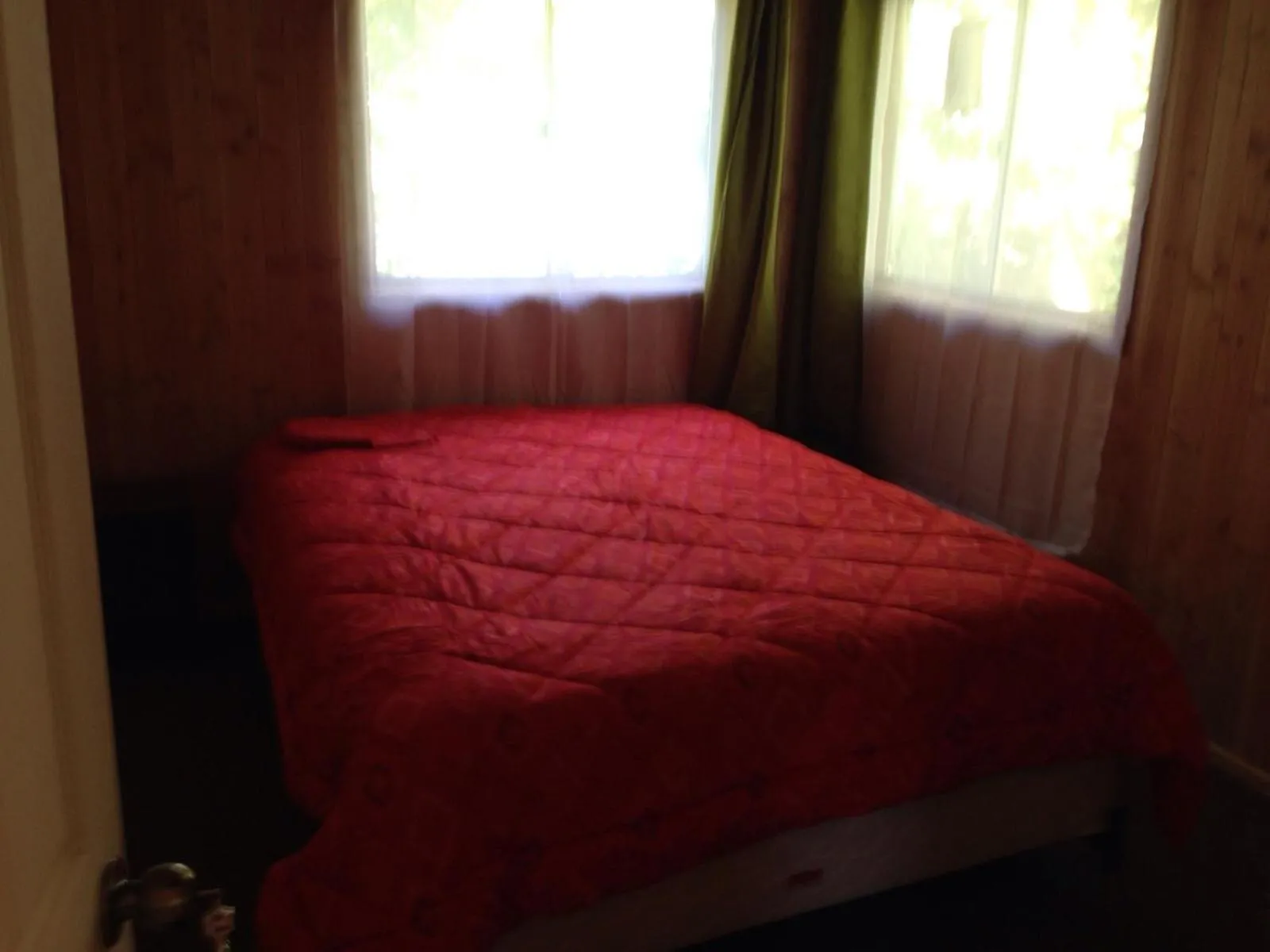 Bedroom, Bed in Cabañas El Boldo