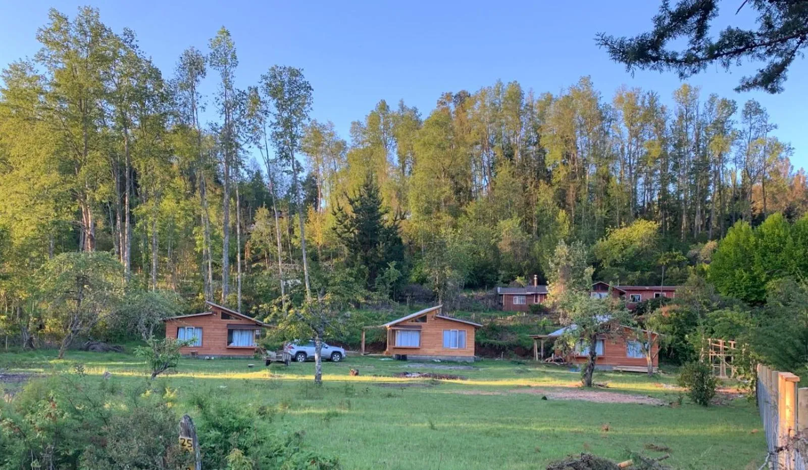 Natural landscape in Cabañas El Boldo