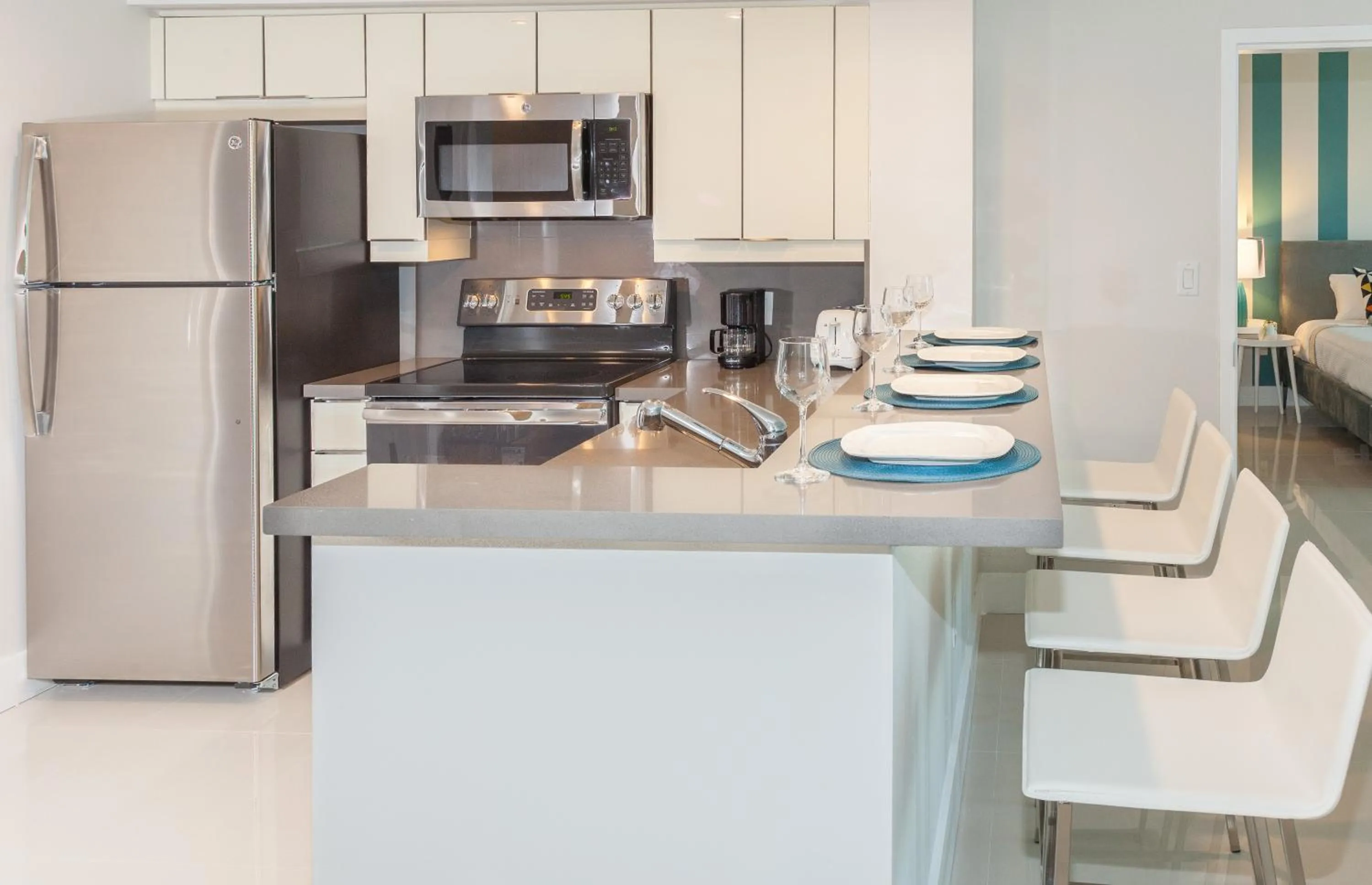 Kitchen or kitchenette in Residences by Miami Vacation Rentals