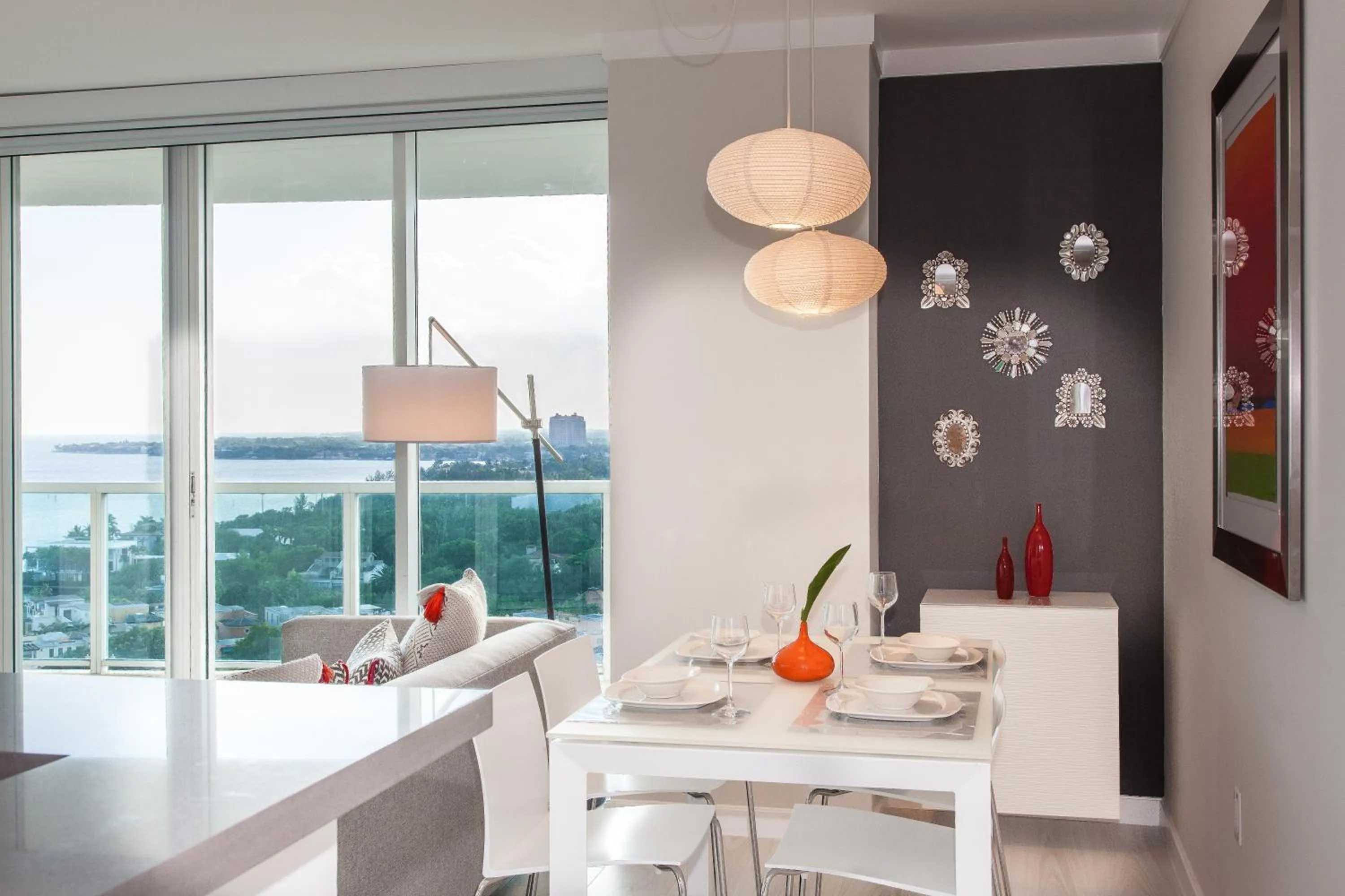 Dining area in Residences by Miami Vacation Rentals