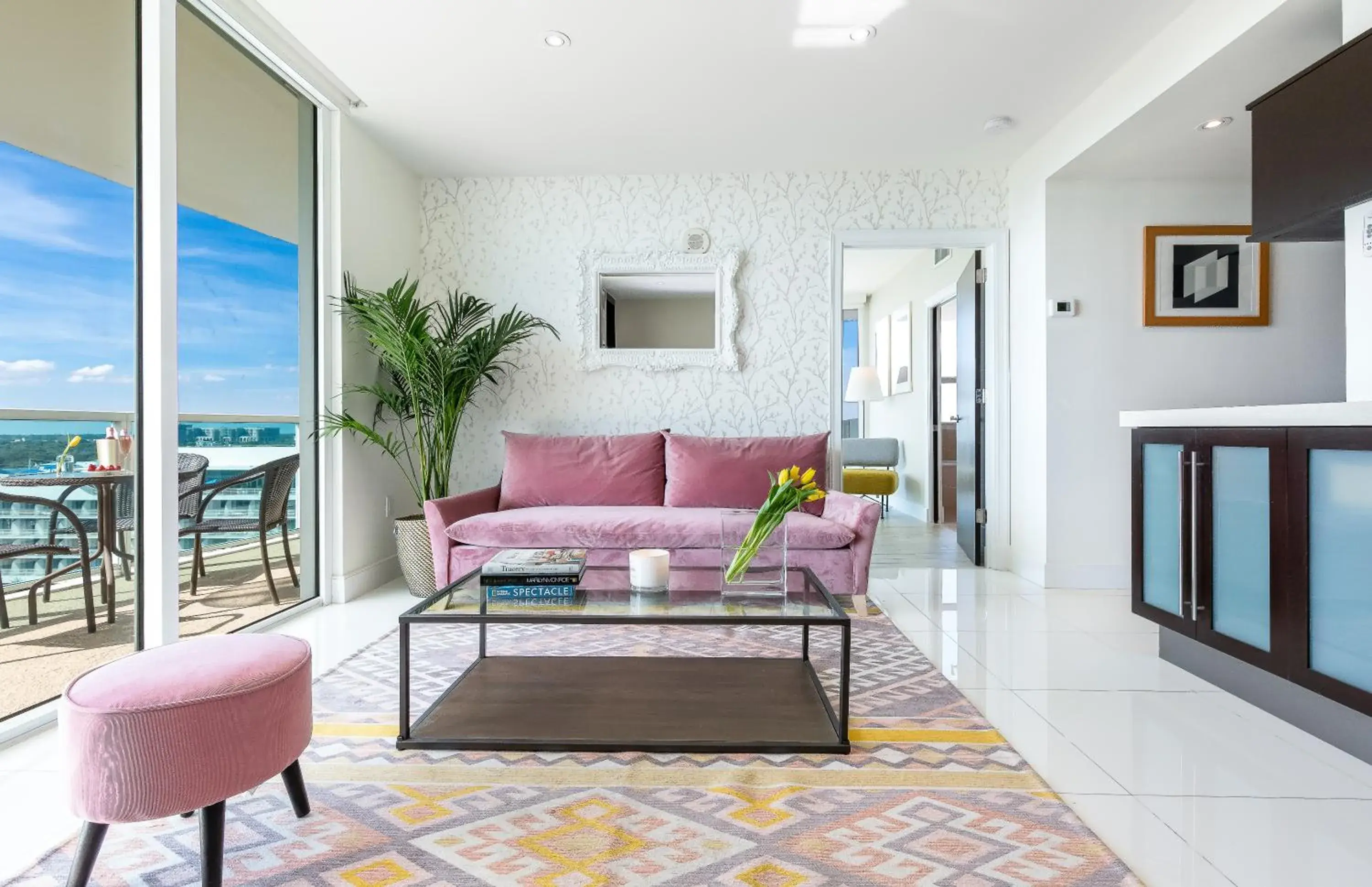 Living room in Residences by Miami Vacation Rentals Living room in Residences by Miami Vacation Rentals