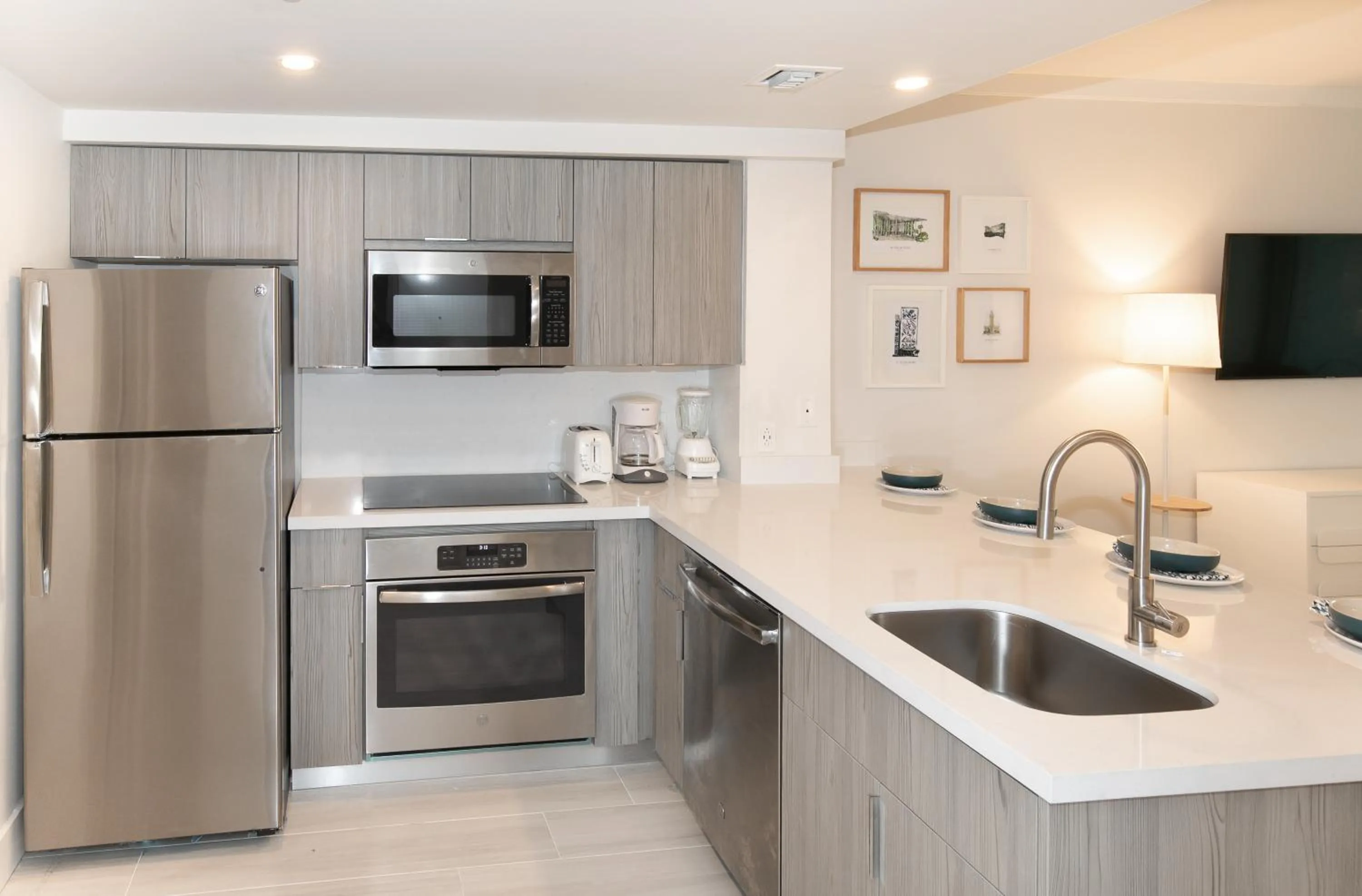 Kitchen or kitchenette in Residences by Miami Vacation Rentals