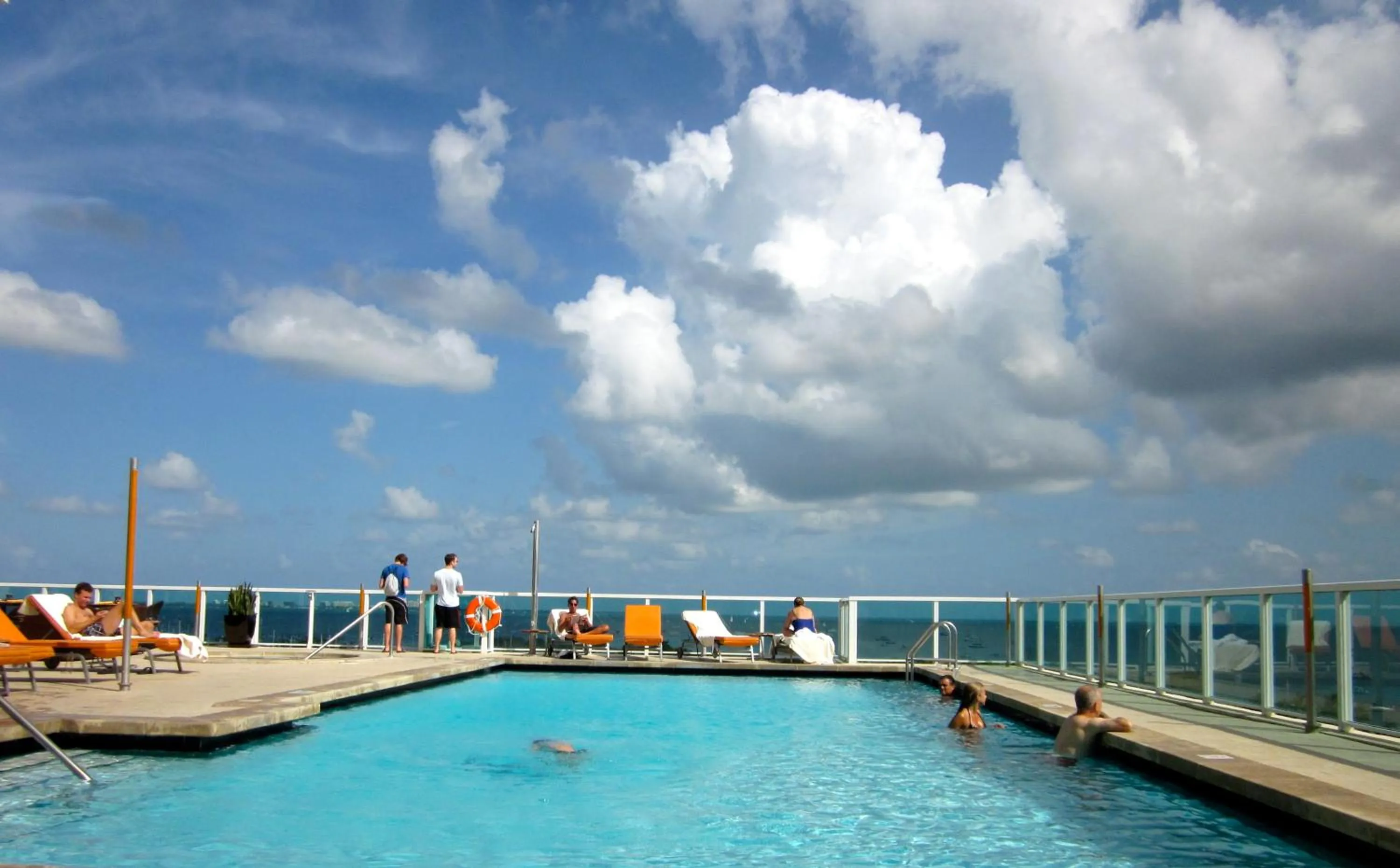 Pool view in Residences by Miami Vacation Rentals