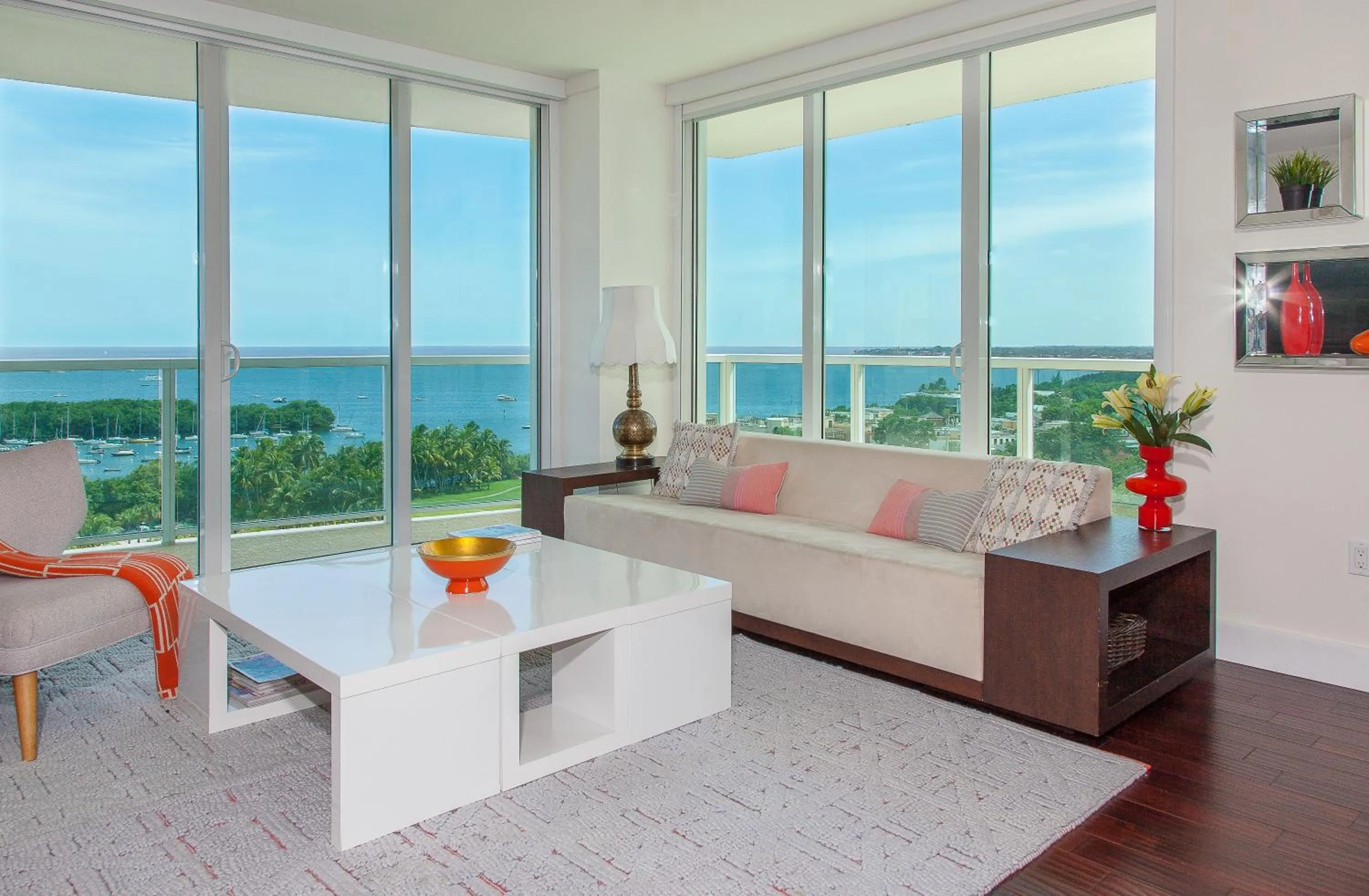 Living room in Residences by Miami Vacation Rentals
