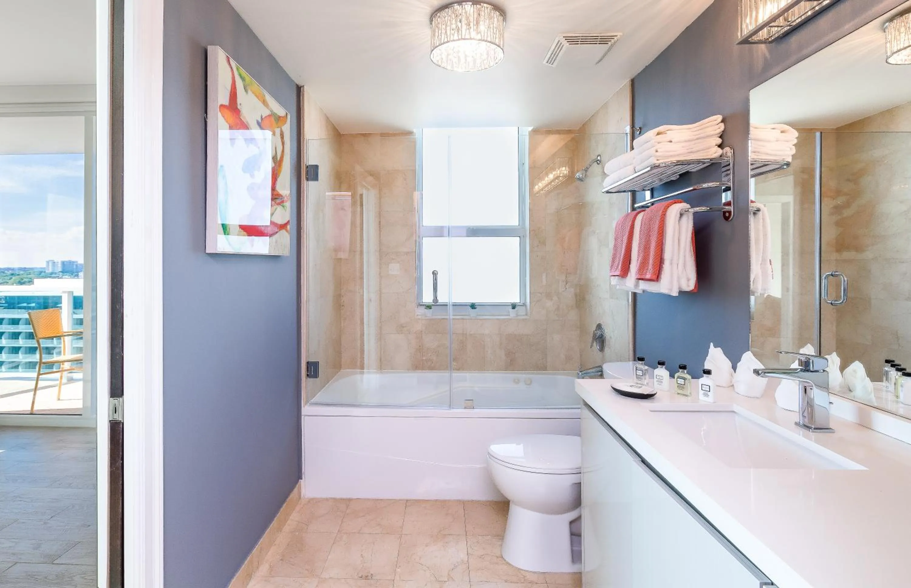 Bathroom in Residences by Miami Vacation Rentals