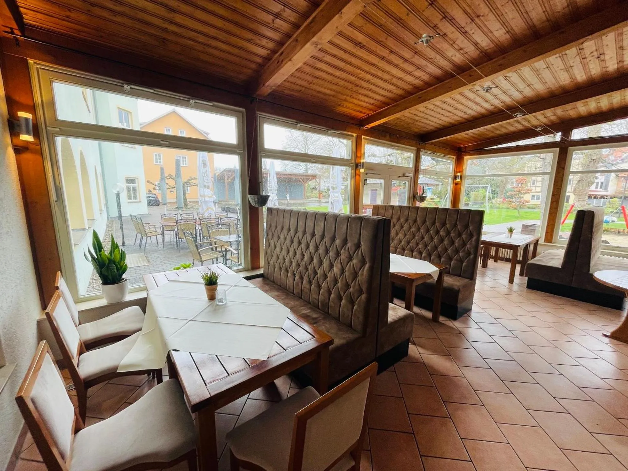 Restaurant/places to eat in Gästehaus Weidenmühle